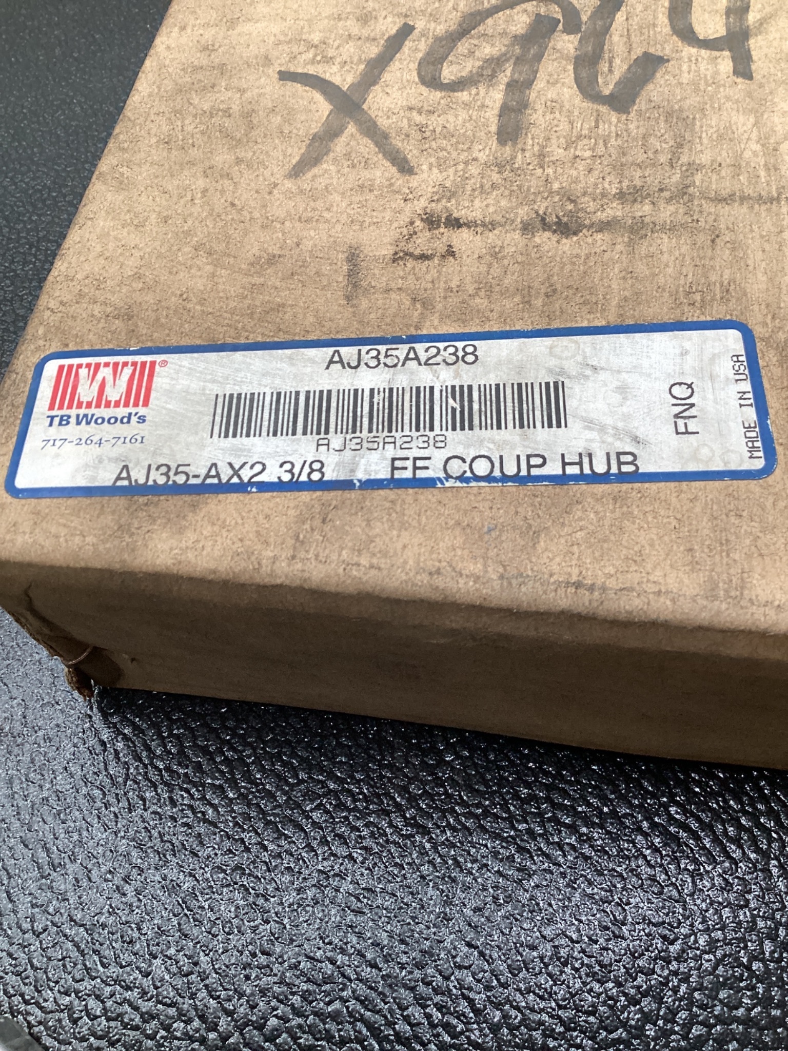 TB WOODS AJ35A238 Shaft Coupling Hub NEW 4