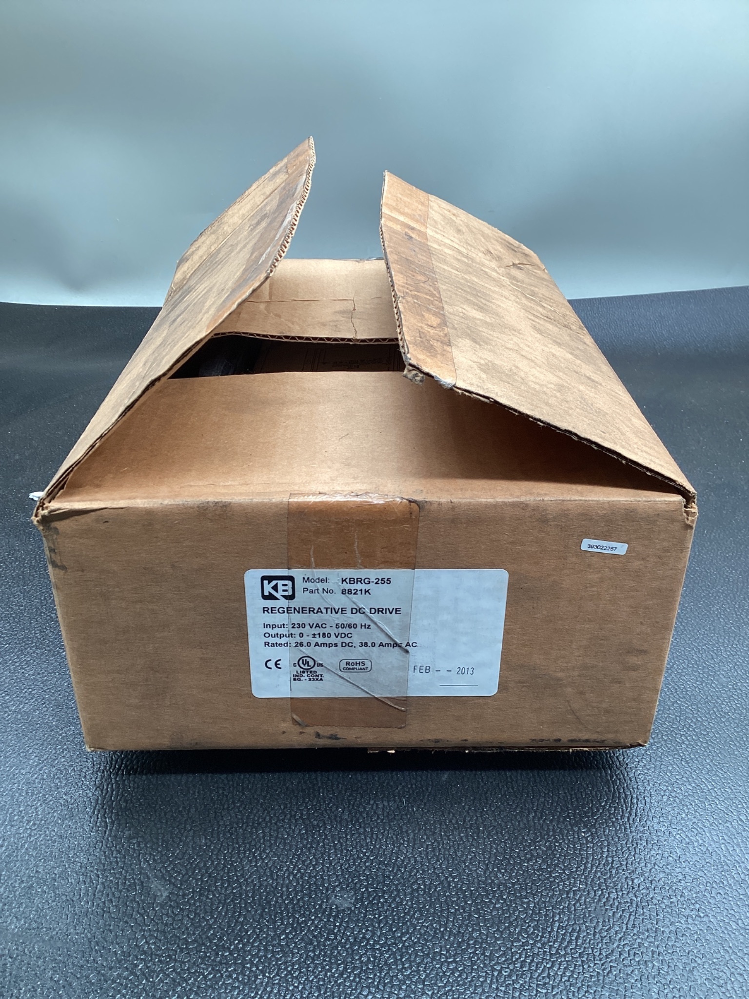 KB ELECTRONICS KBRG-255 Regenerative DC Drive 230V NEW 0