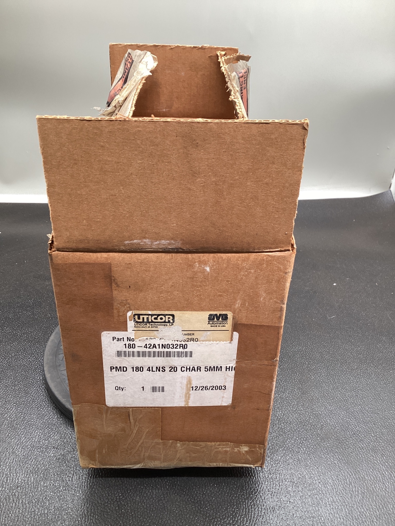 UTICOR 180-42A1N032R0 Operator Interface Panel NEW 0