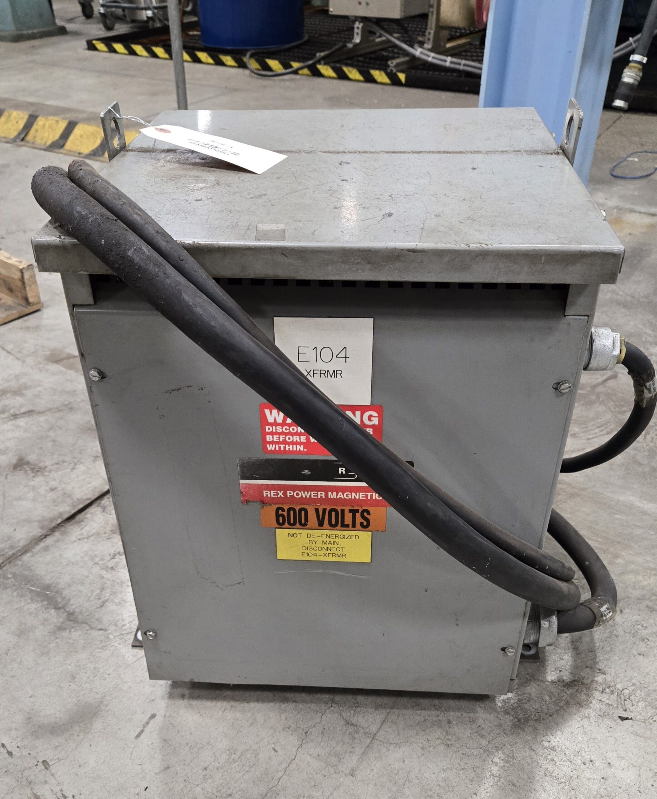 REX POWER MAGNETICS SC7JH-A 7.5 KVA TRANSFORMER USED 0