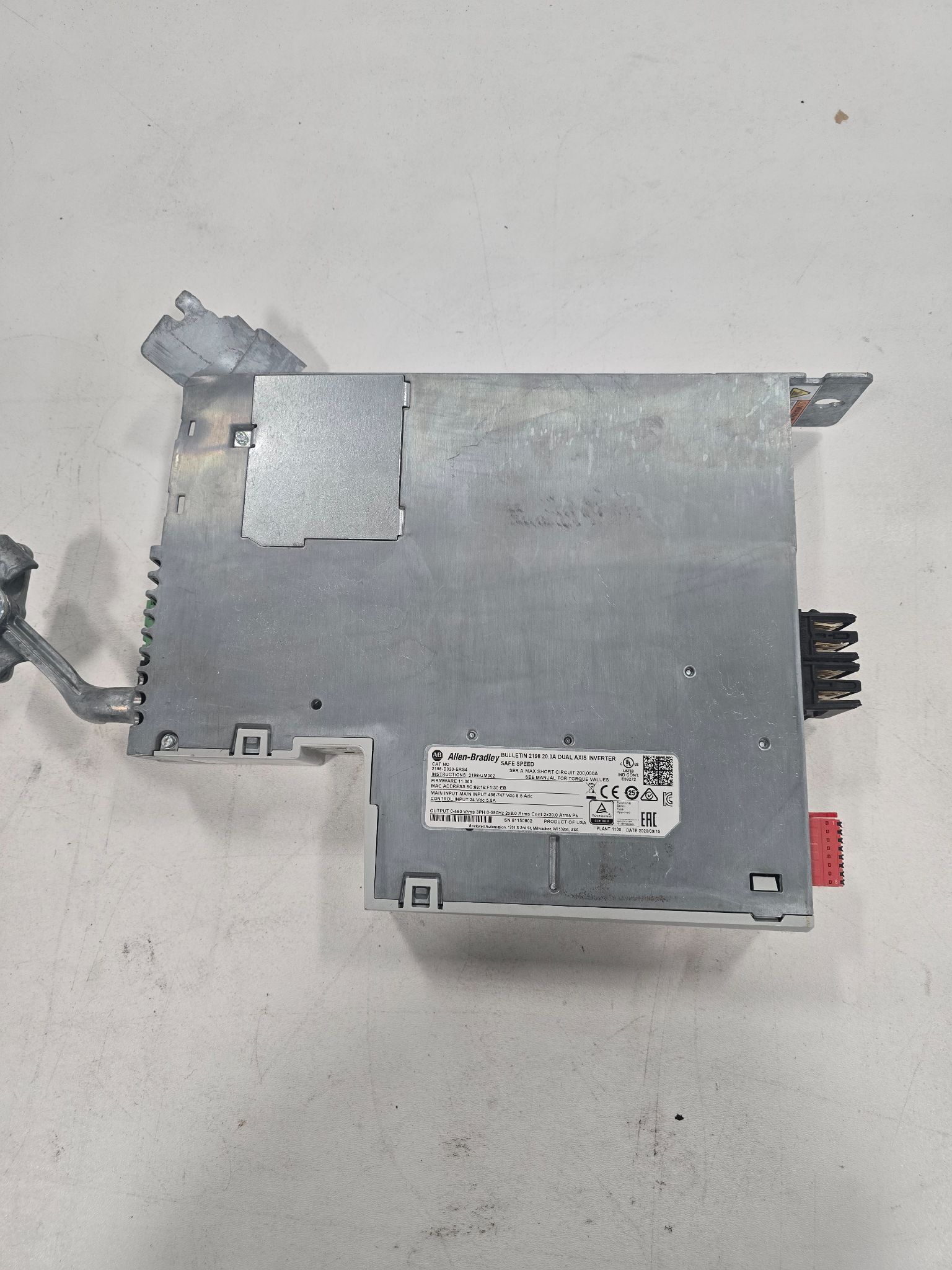 ALLEN BRADLEY 2198-D020-ERS24 DUAL AXIS INVERTER PARTS ONLY 3