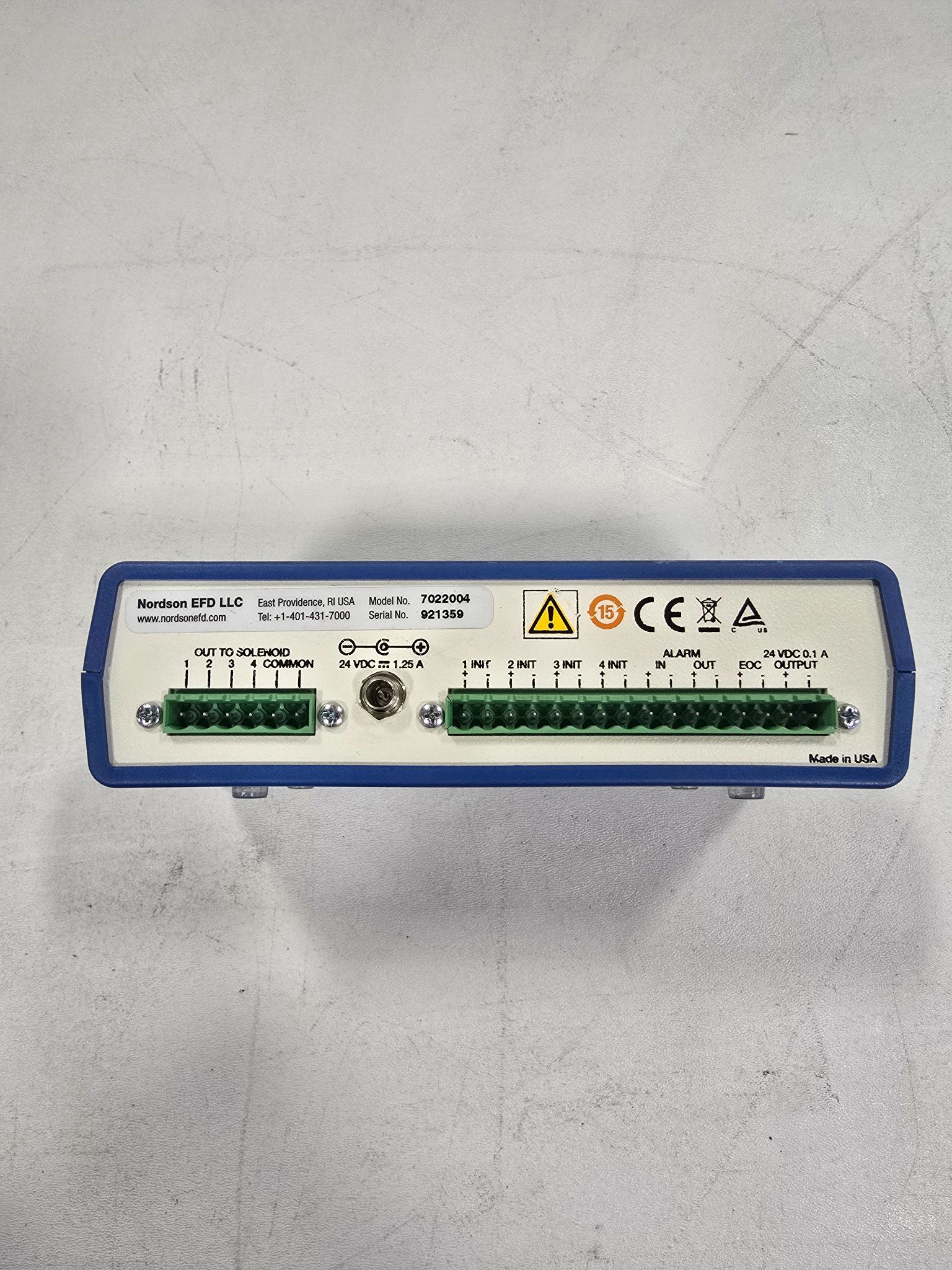 NORDSON 7022004 DISPENSE VALVEMATE 8000 CONTROLLER USED 4