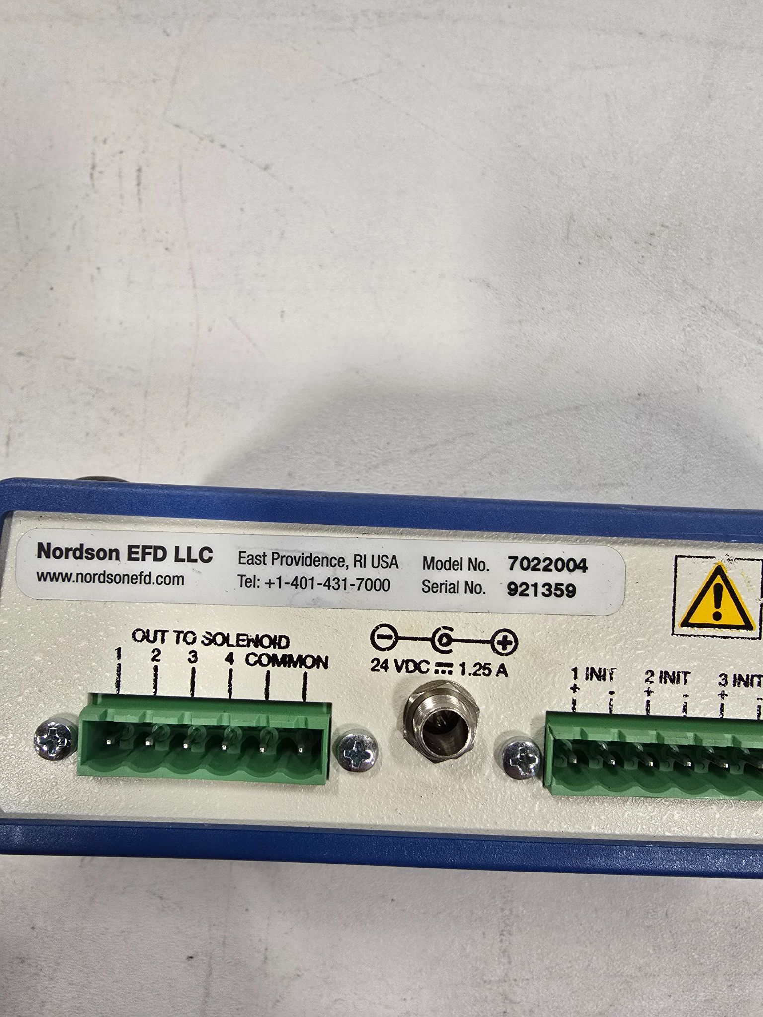 NORDSON 7022004 DISPENSE VALVEMATE 8000 CONTROLLER USED 5