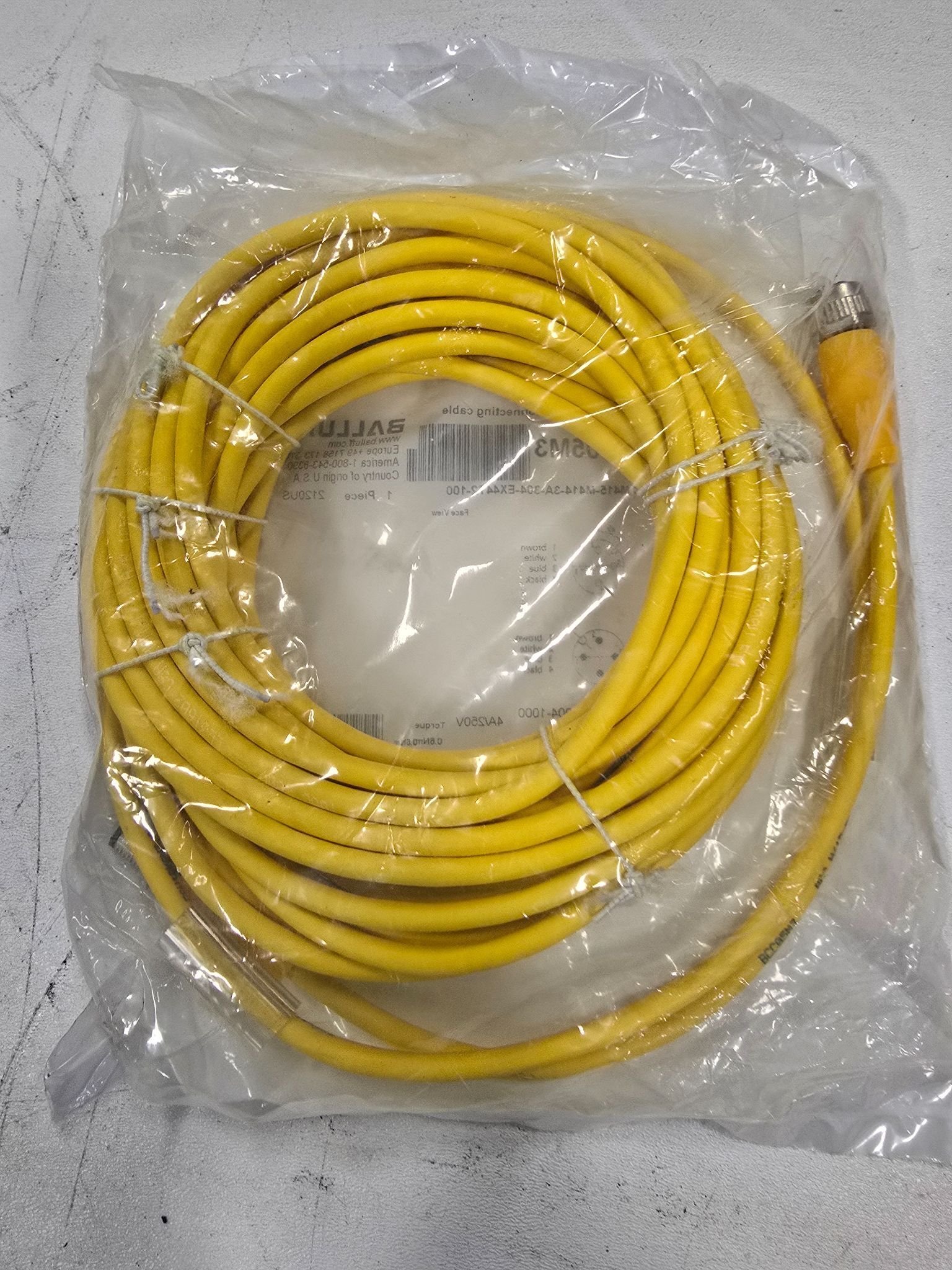 BALLUFF BCC-M415-M414-3A-304-EX44T2-100 SENSOR CABLE NEW 2