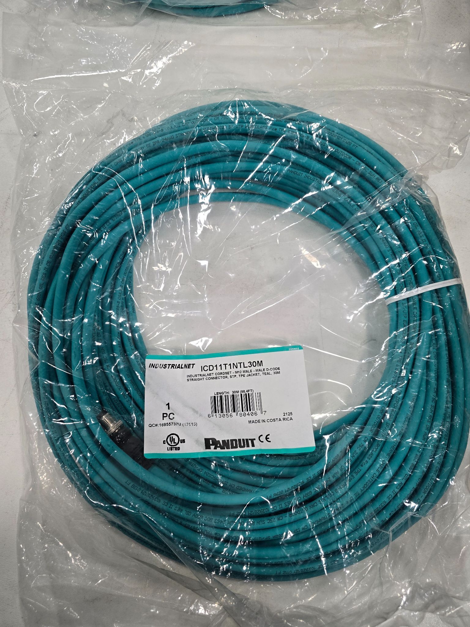 PANDUIT ICD11T1NTL30M SENSOR CABLE NEW 0