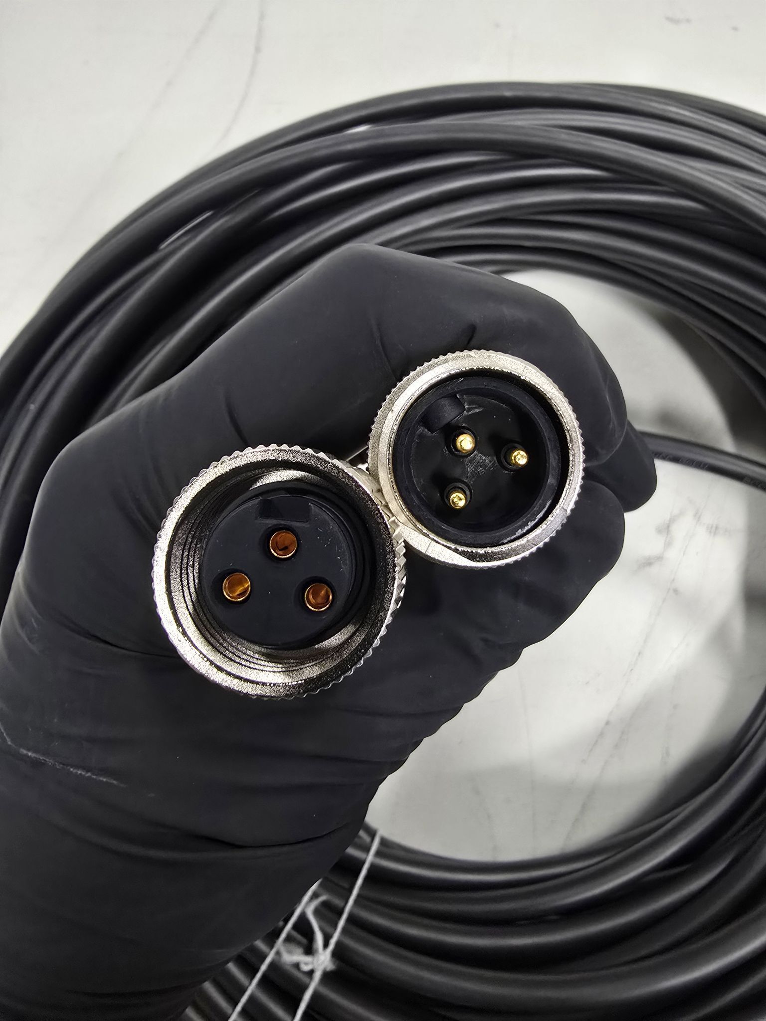 BALLUFF BCC-A313-A313-30-365-PX03A5-350 3 PIN POWER CABLE NEW 1