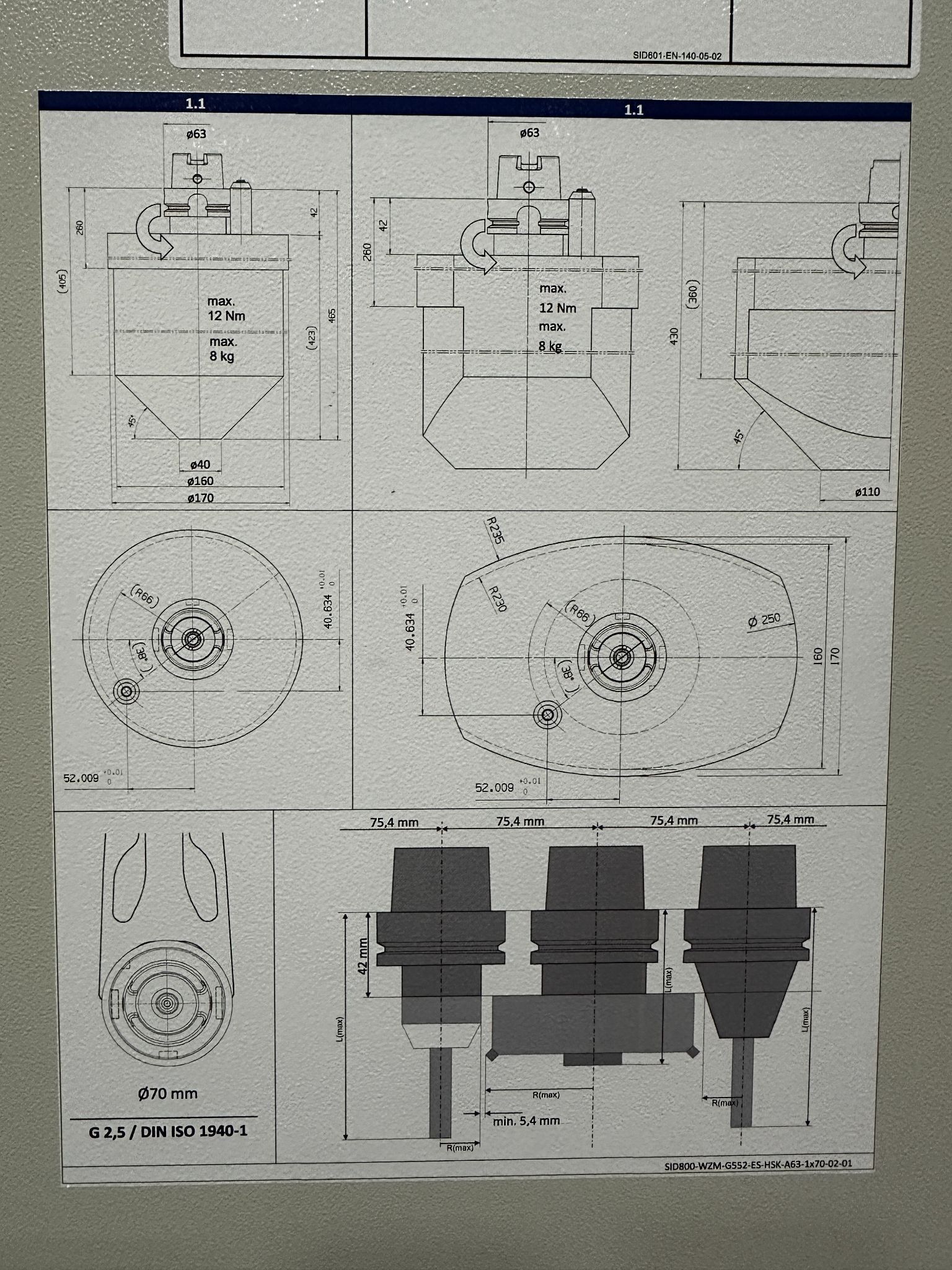 2022 Grob G550 5-Axis CNC Horizontal Machining Center with Pallet Changer 10
