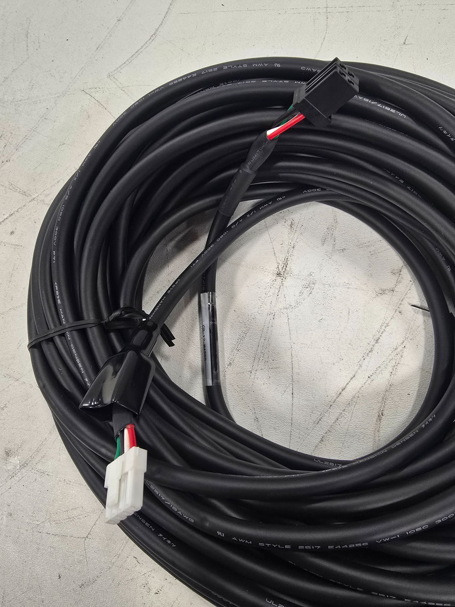 HANSHIN CB-X2-MA250-ED-108-2-008-G-250-2 POWER CABLE NEW 1