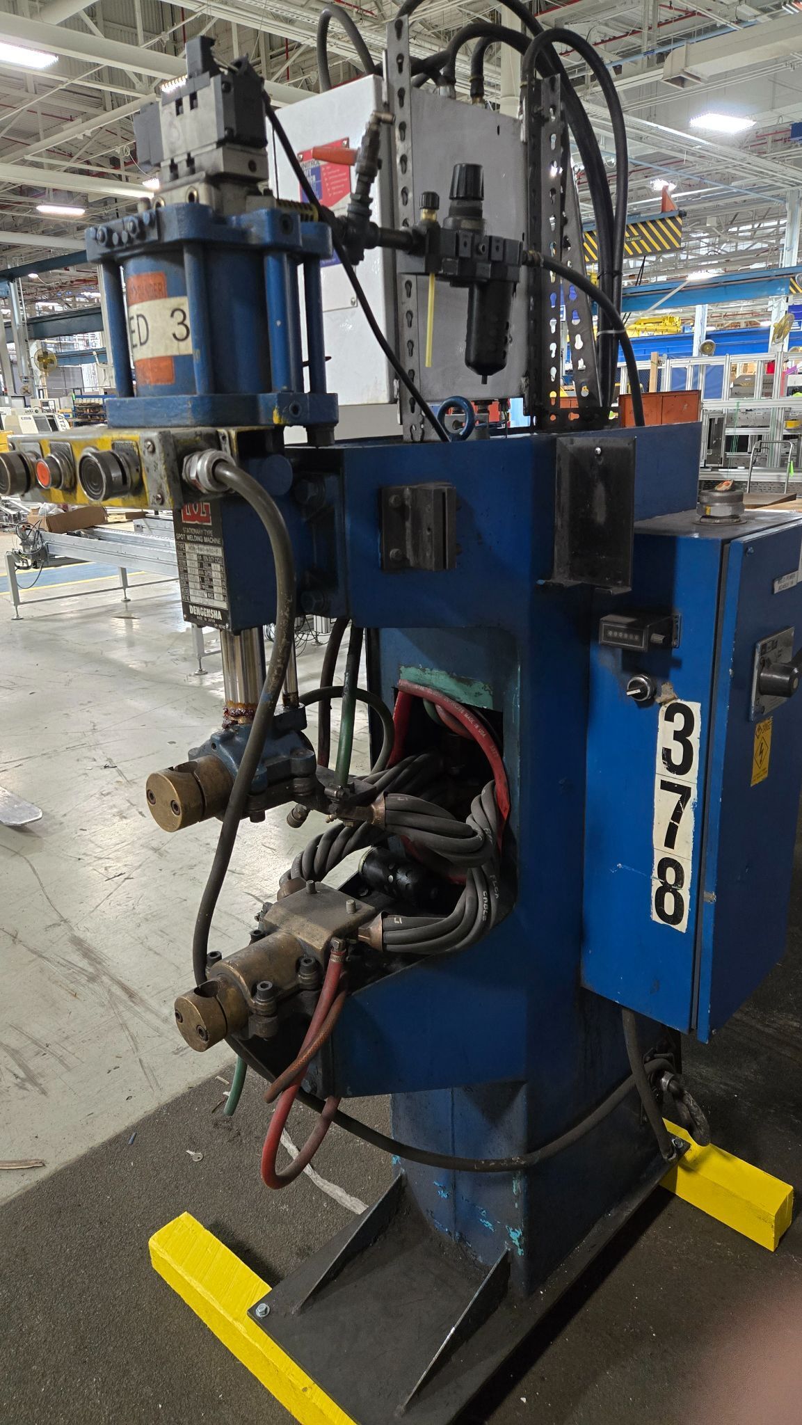 DENGENSHA NDN-100-M10-F SPOT WELDER 115 KVA 460 V USED 5