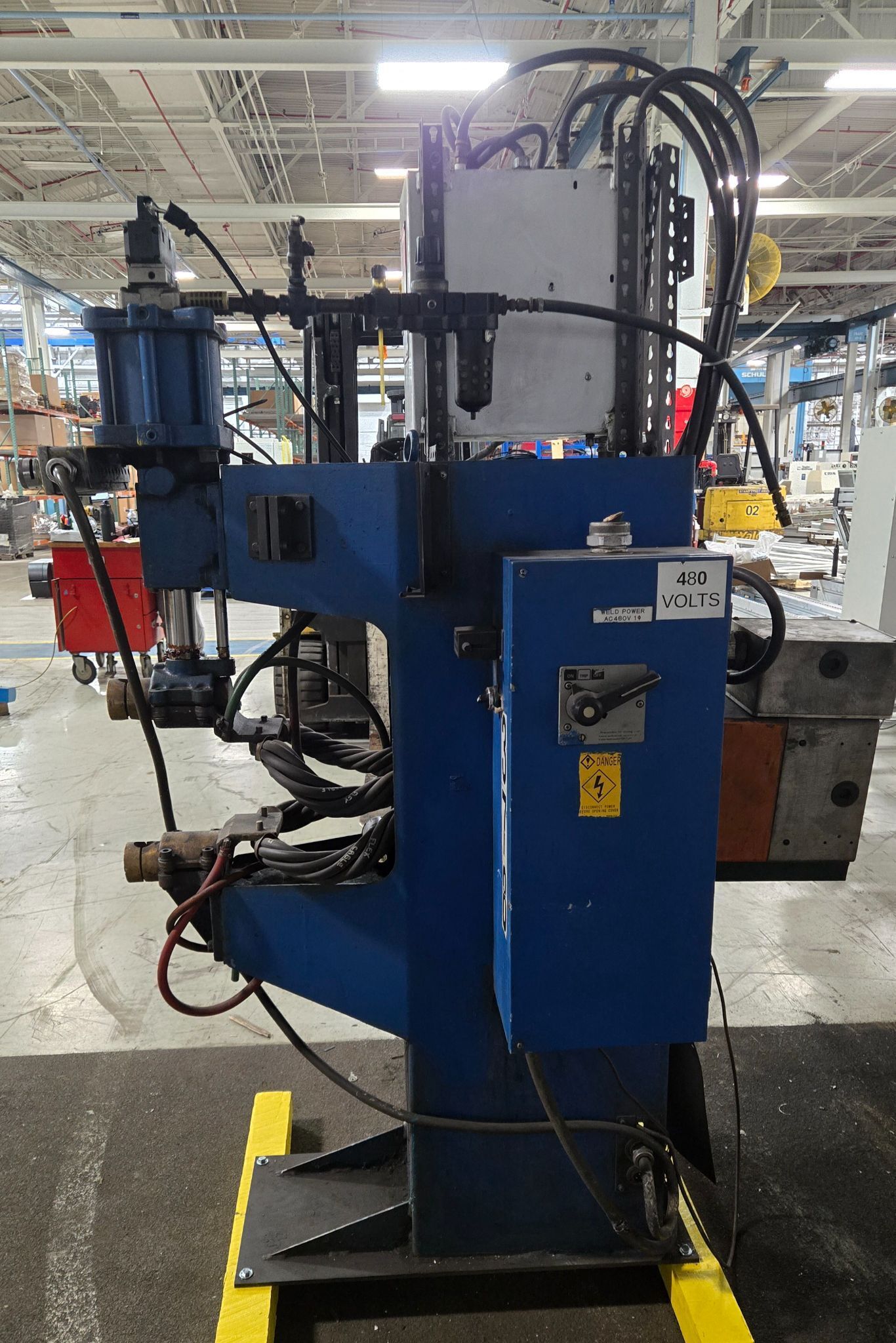 DENGENSHA NDN-100-M10-F SPOT WELDER 115 KVA 460 V USED 2