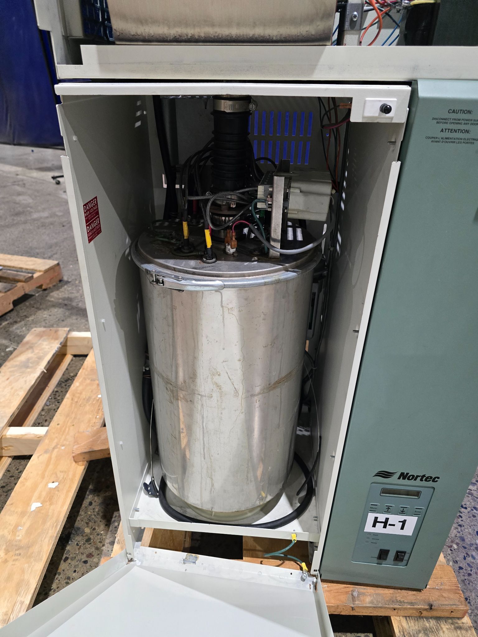 NORTEC NH-EL 005 ATMOSPHERIC STEAM GENERATOR USED 7