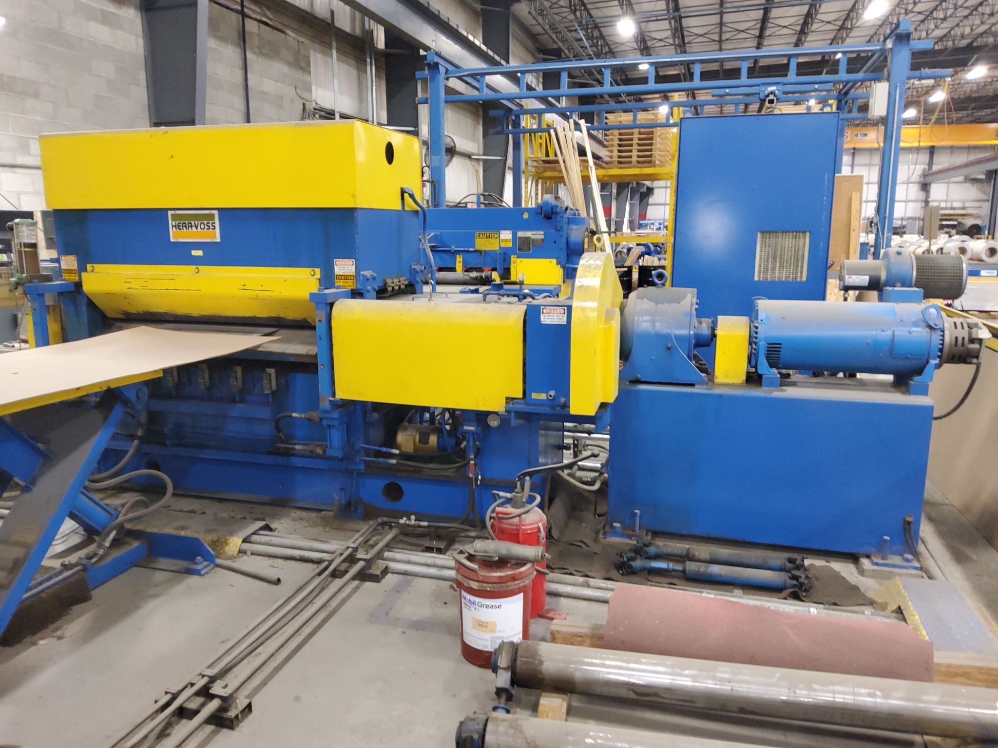48" X 20,000LBS X .80" HERR VOSS CUT-TO-LENGTH LINE W/PRECISION LEVELER 11