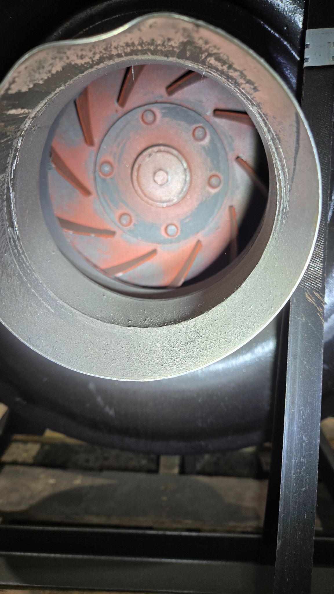 WUXI GUOSHUN FAN FACTORY 5-32 2900RPM 1780CU M/H CENTRIFUGAL BLOWER USED 4