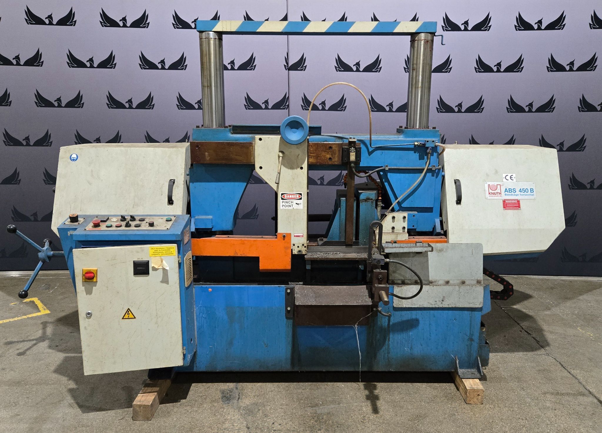KNUTH ABS 450 B Horizontal Bandsaw USED 0