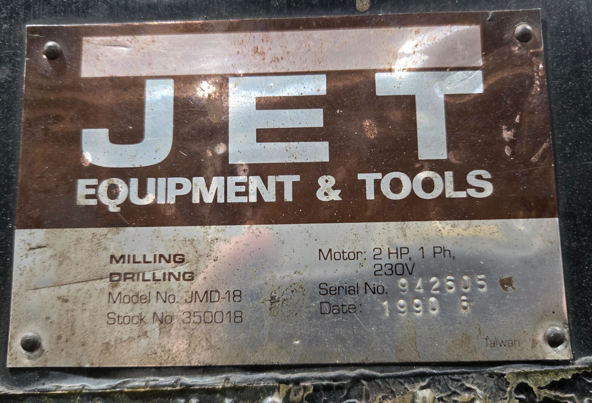 JET JMD-18 Drill Press USED 14