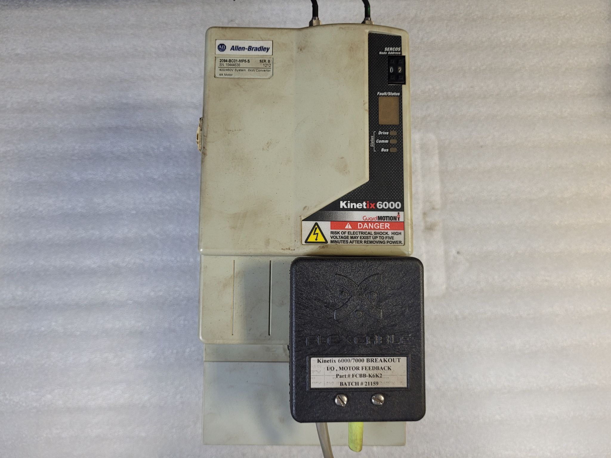 ALLEN BRADLEY 2094-BC01-MP5-S Kinetix 6000 6kW Axis Module USED 1