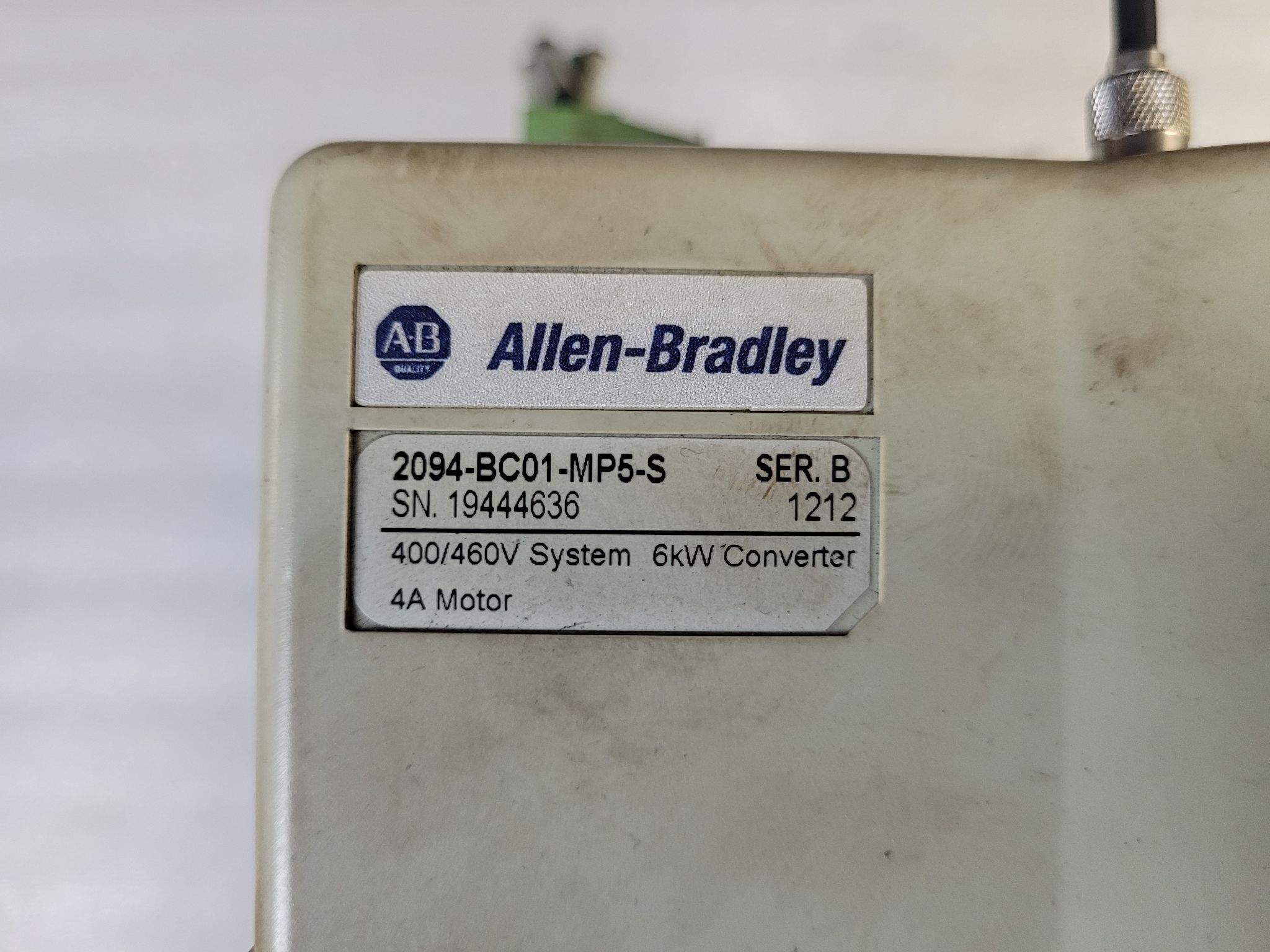 ALLEN BRADLEY 2094-BC01-MP5-S Kinetix 6000 6kW Axis Module USED 3