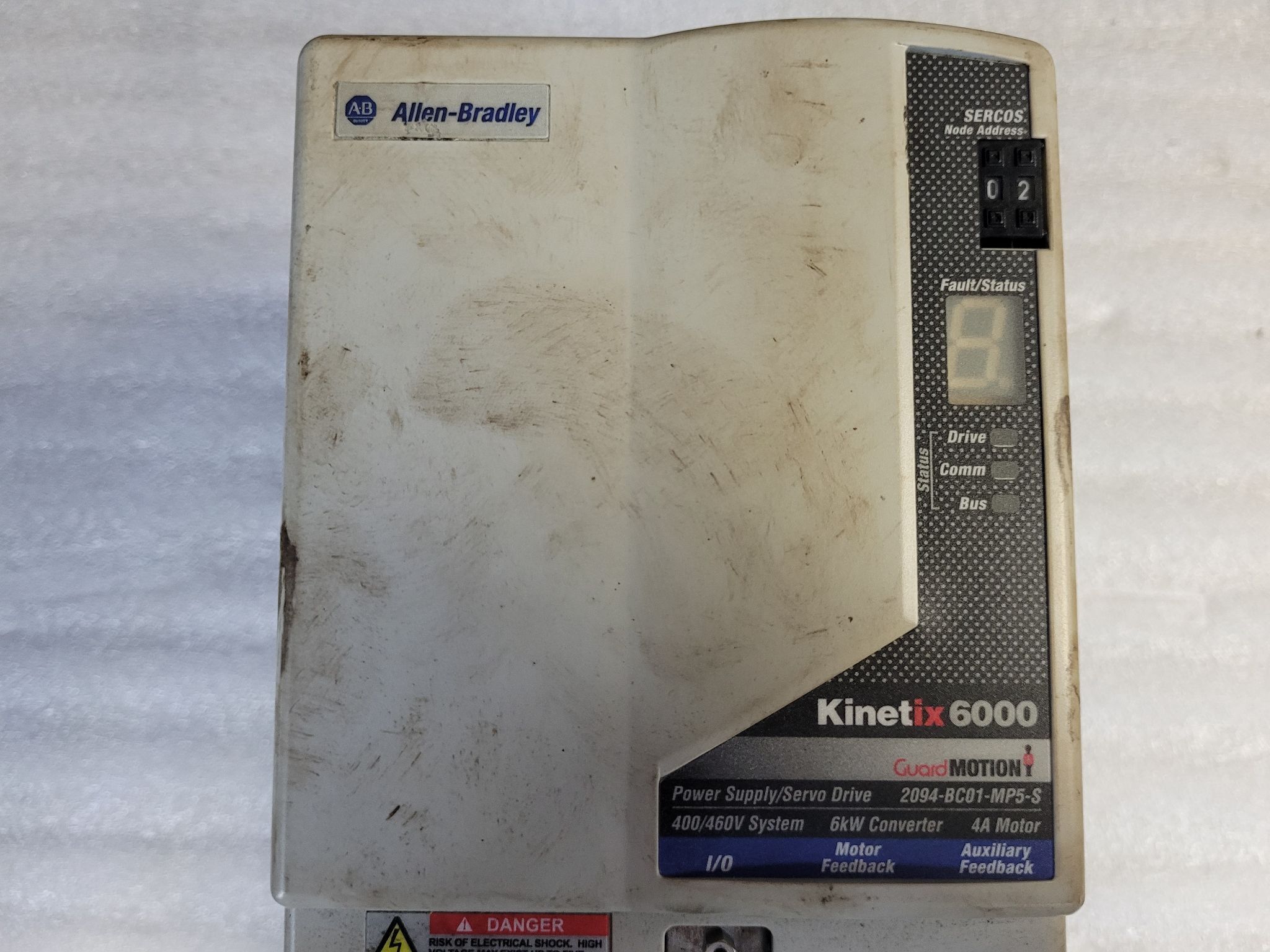 ALLEN BRADLEY 2094-BC01-MP5-S Kinetix 6000 6kW Axis Module USED 1