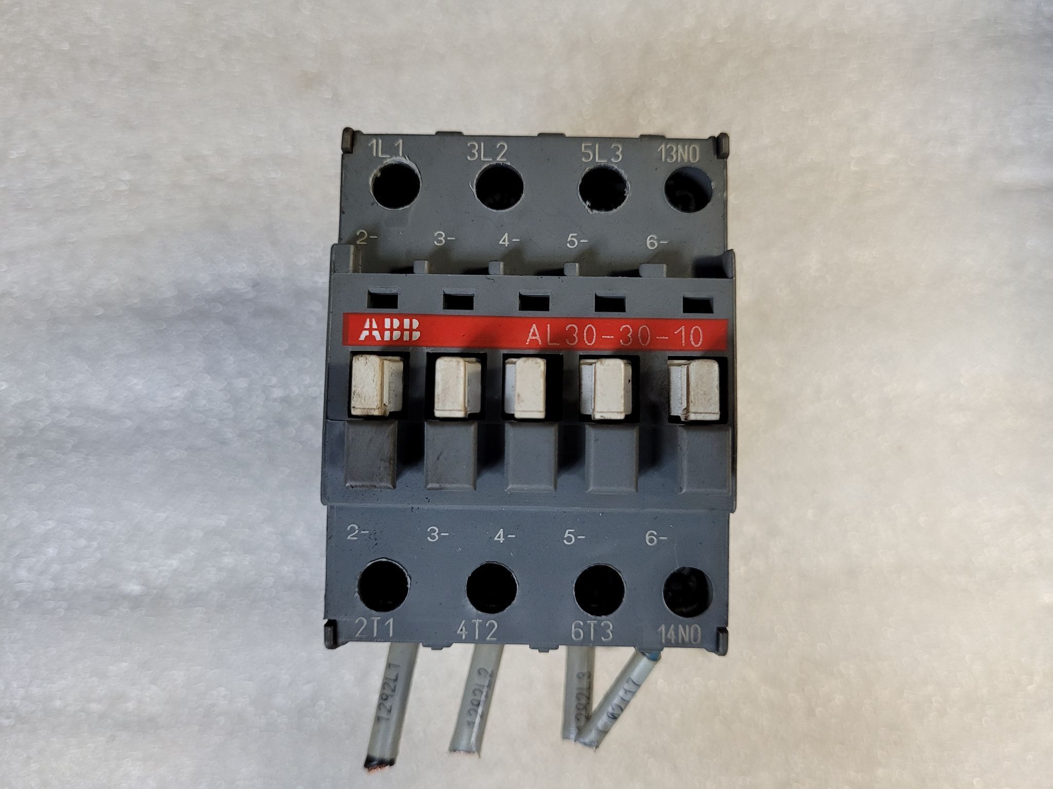 ABB AL30-30-10 3-Pole DC Coil Contactor USED 0
