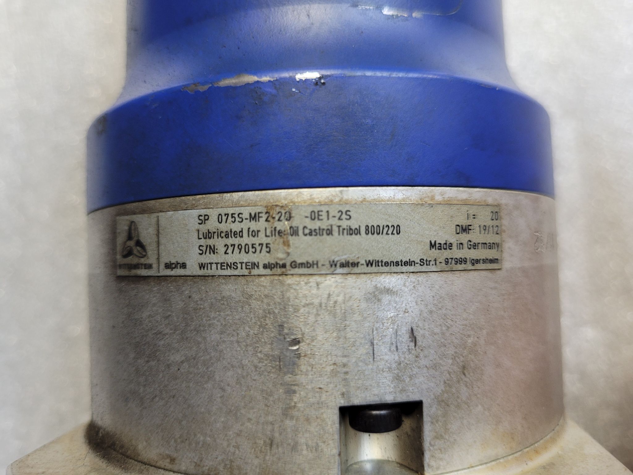 Allen Bradley MPL-B320P-MJ7AA Servo Motor w/ SP-075S-MF2-20-0E1-2S Gearhead USED 4