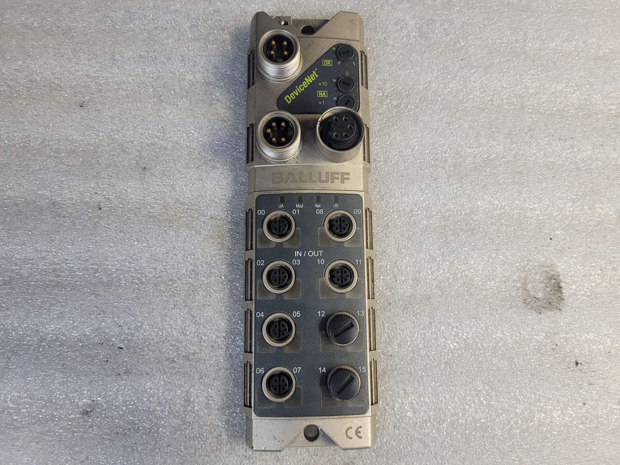 Balluff BNI DNT-302-000-Z005 DeviceNet I/O Interface Module USED 0