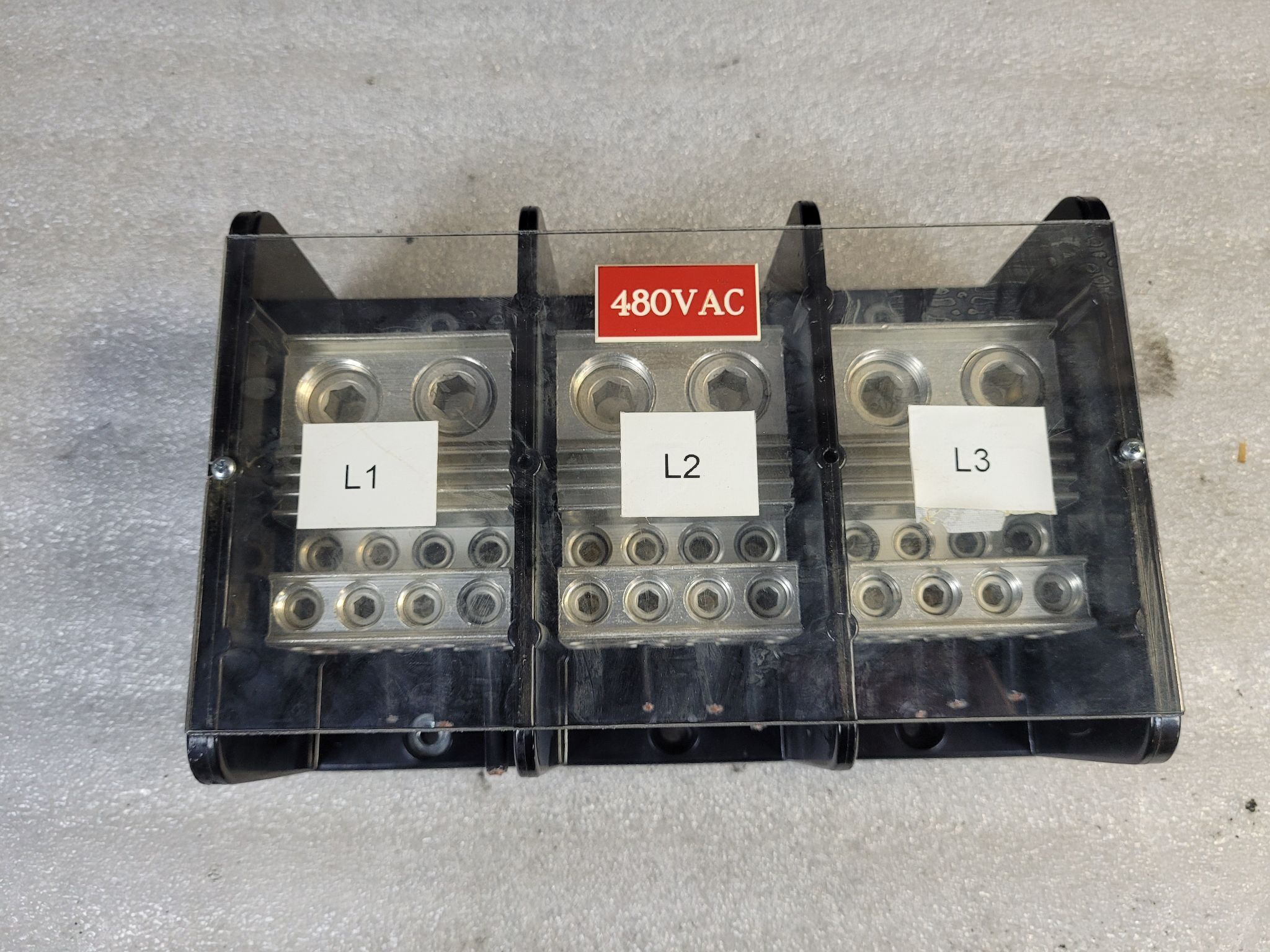 Allen Bradley 1492-PD3287/B Power Distribution Block 760A 600V USED 0
