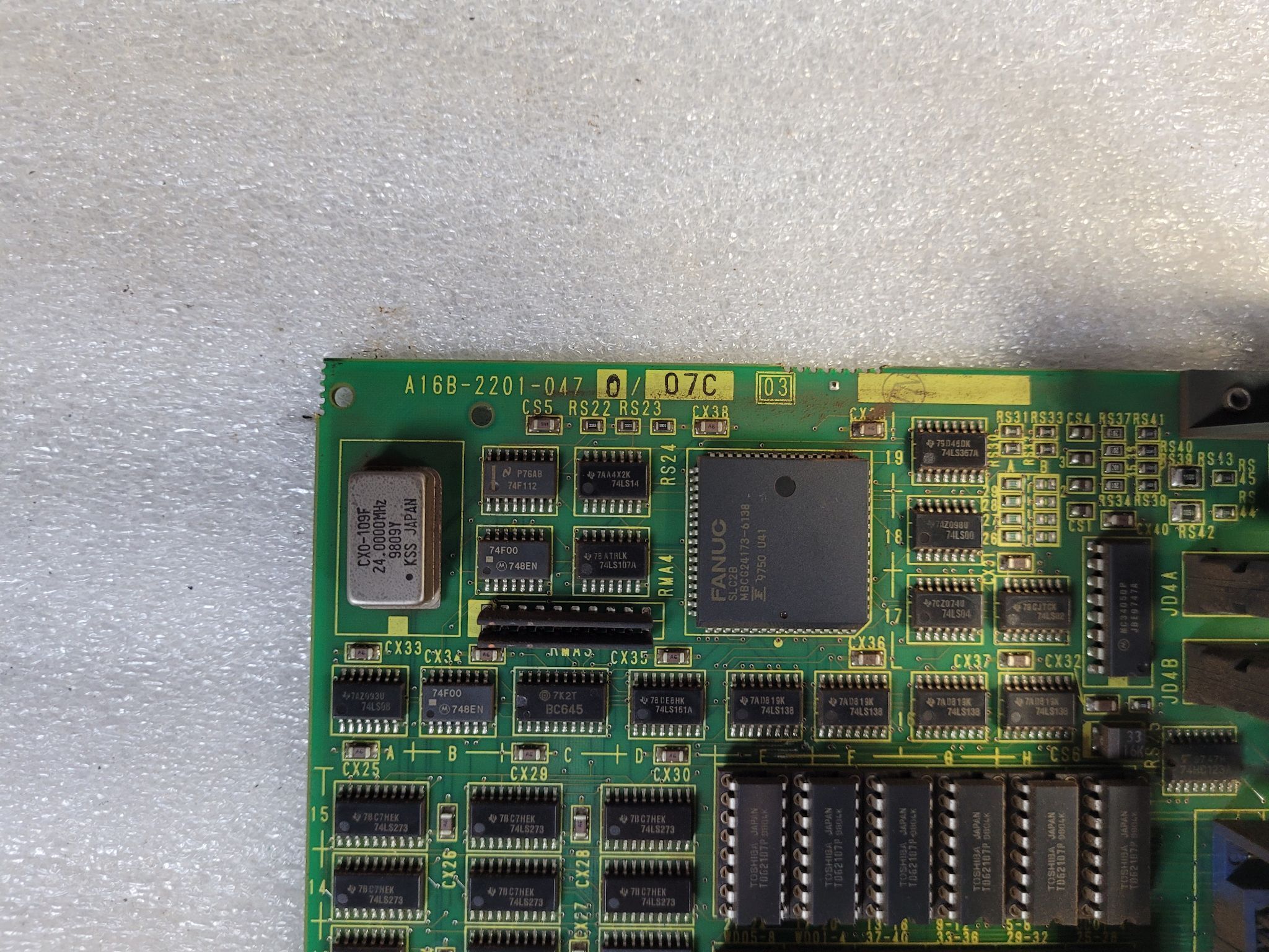 FANUC A16B-2201-0470 /07C PCB - I/O Processor Module USED 4