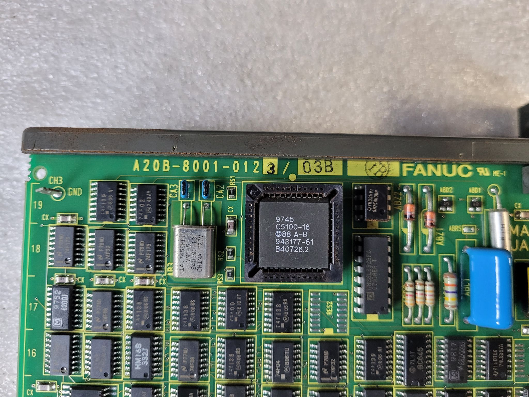 FANUC A16B-1212-0871 /13C PCB - Power Supply Unit BI USED 2