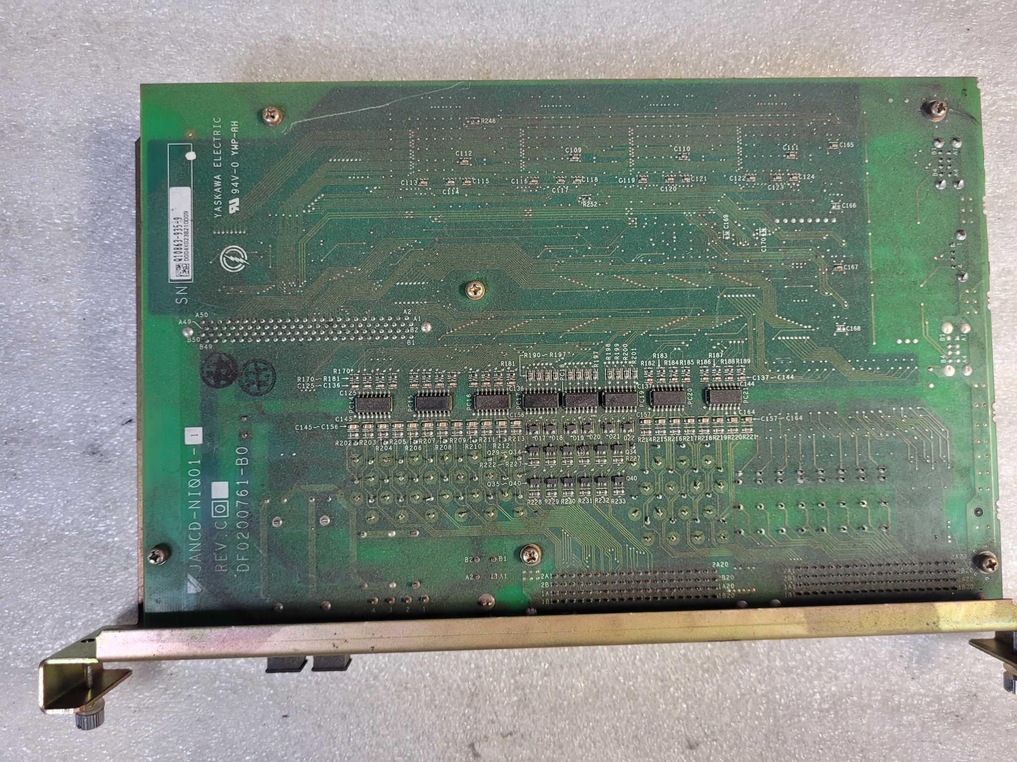 YASKAWA JZNC-NIF01-1 I/O Interface Board for NX100 Controller USED 2