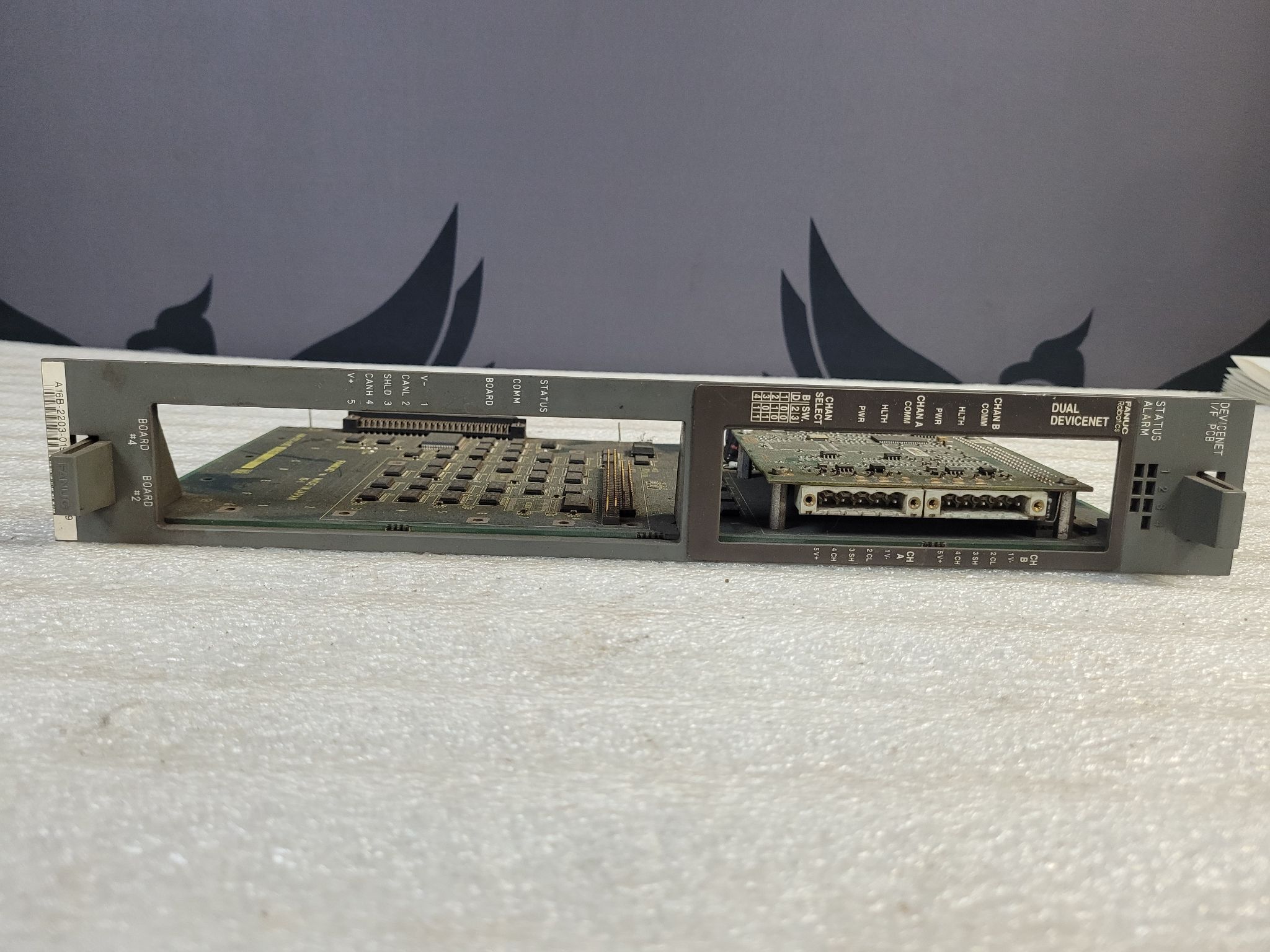FANUC A16B-2203-0190 /07B DEVICENET I/F PCB USED 1