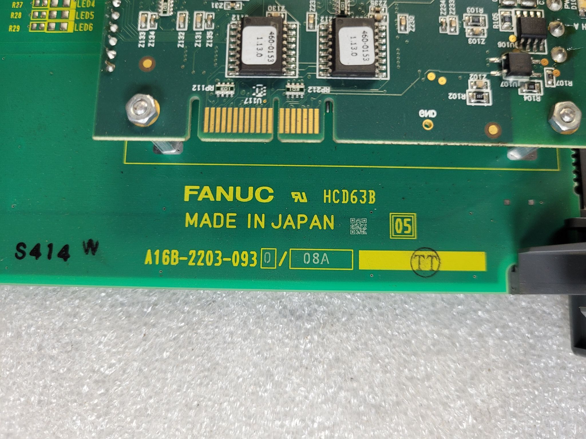FANUC A16B-2203-0930 /08A PC/104 INTERFACE PCB USED 4