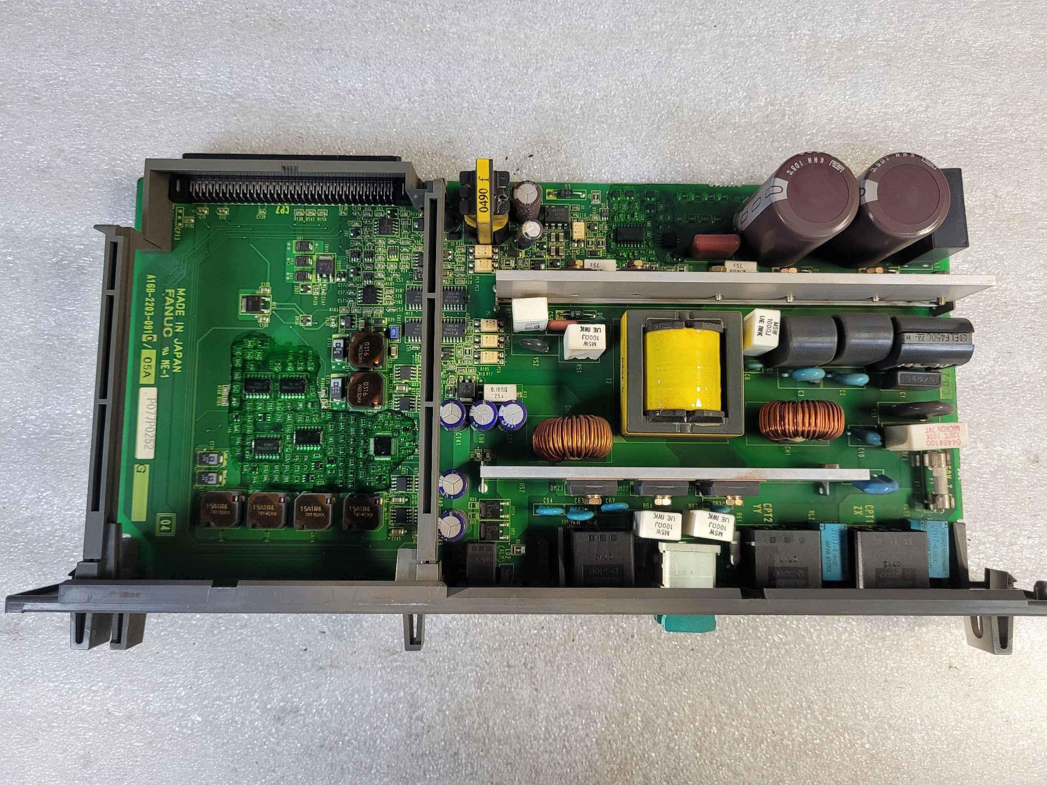 FANUC A16B-2203-0910 /05A POWER SUPPLY PCB USED 2