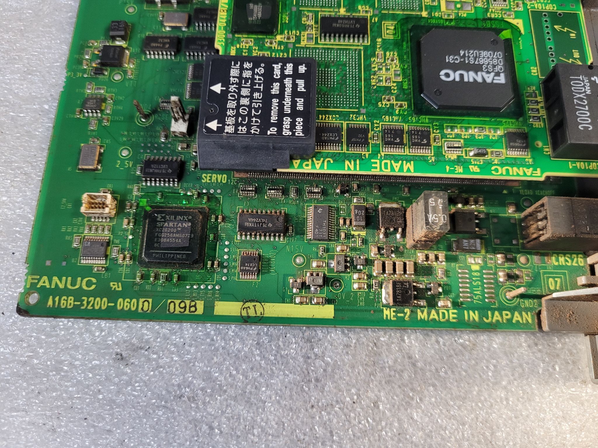 FANUC A16B-3200-0600 /09B MAIN CPU USED 3