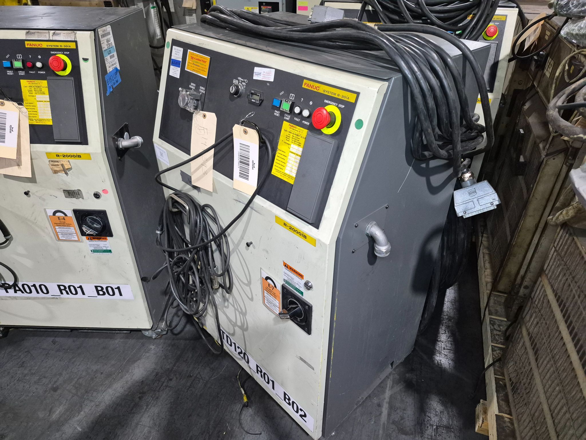 FANUC R-2000iB/210F Complete w/ R-30iA Controls USED 7