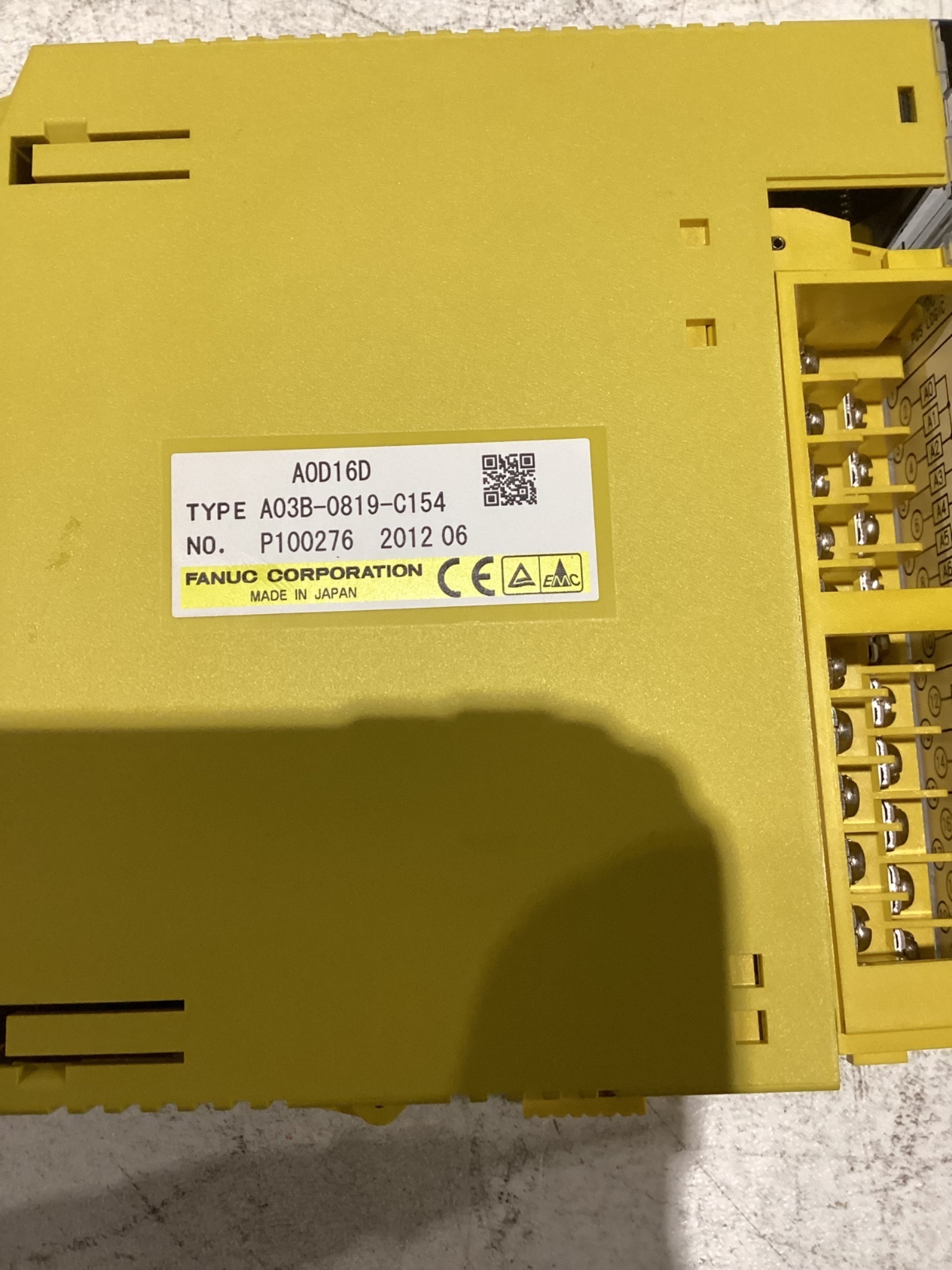 FANUC A03B-0819-C154 Output Module A0D16D NEW 3
