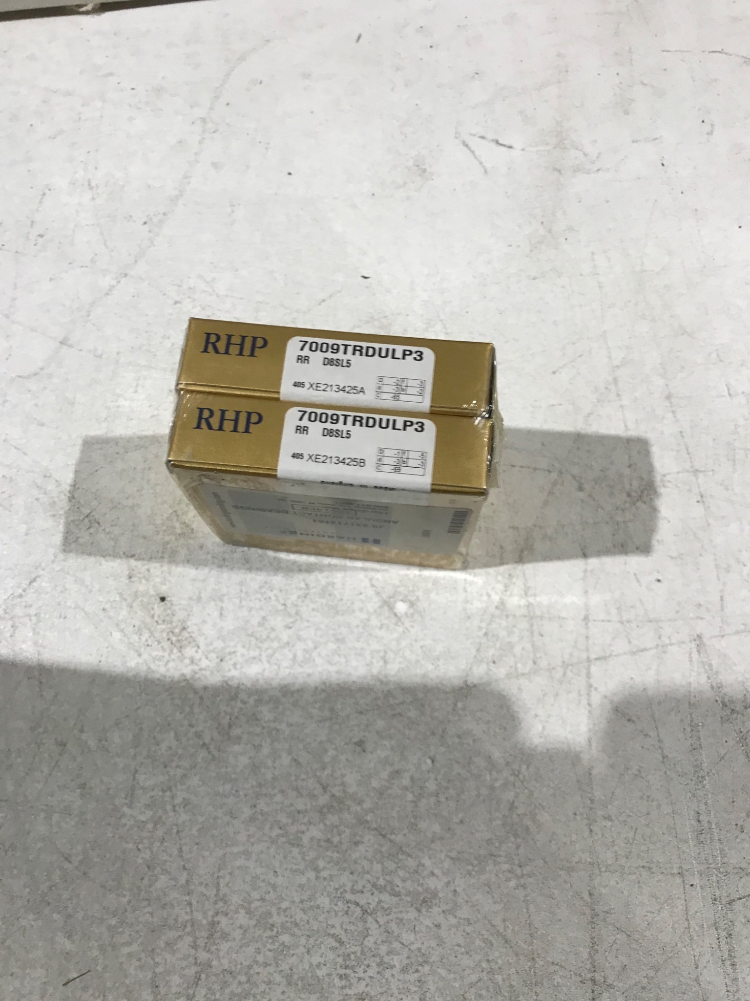 RHP BEARINGS 7009TRDULP3 NEW (LOT OF 2) 1