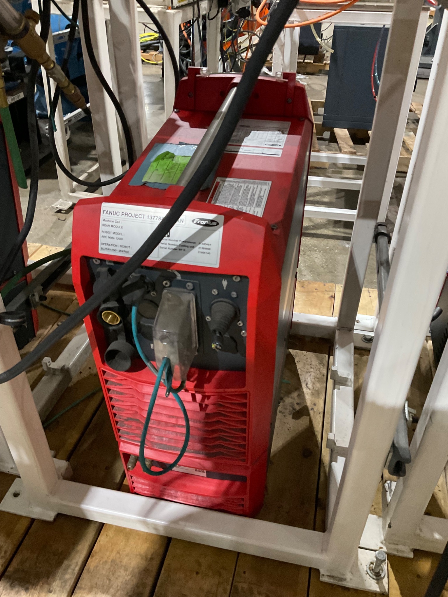 Fanuc ArcMate 120iD Robot Welder + R-30iB Plus + Fronius TPS 400i Welding System 9
