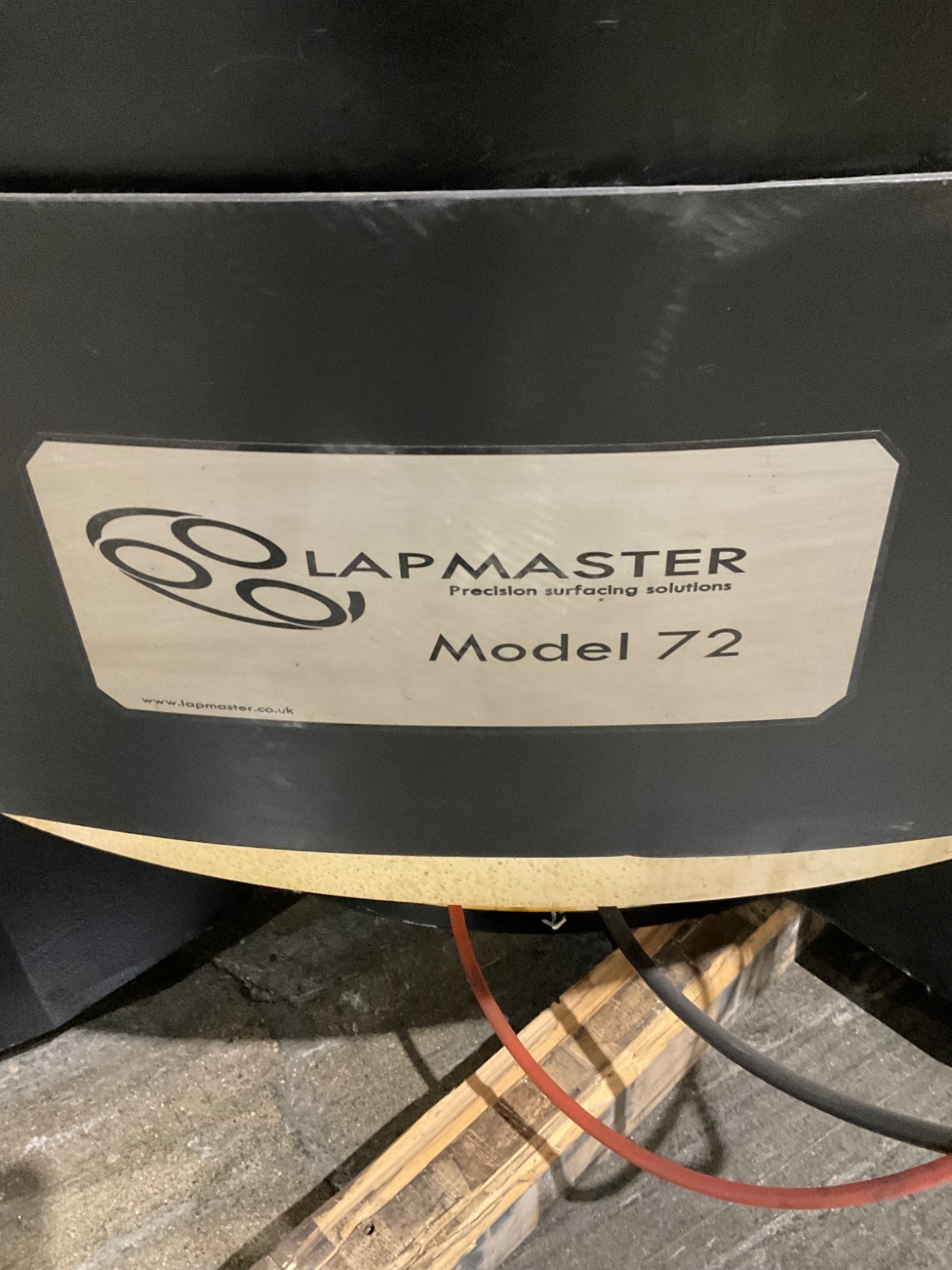 LAPMASTER 72 PRECISION SURFACING MACHINE USED 1