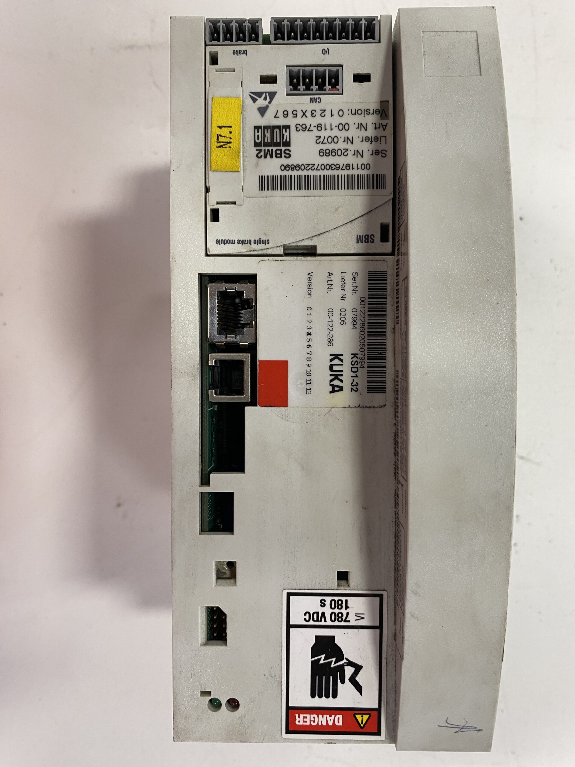 KUKA KSD1-32 SERVO DRIVE USED 0