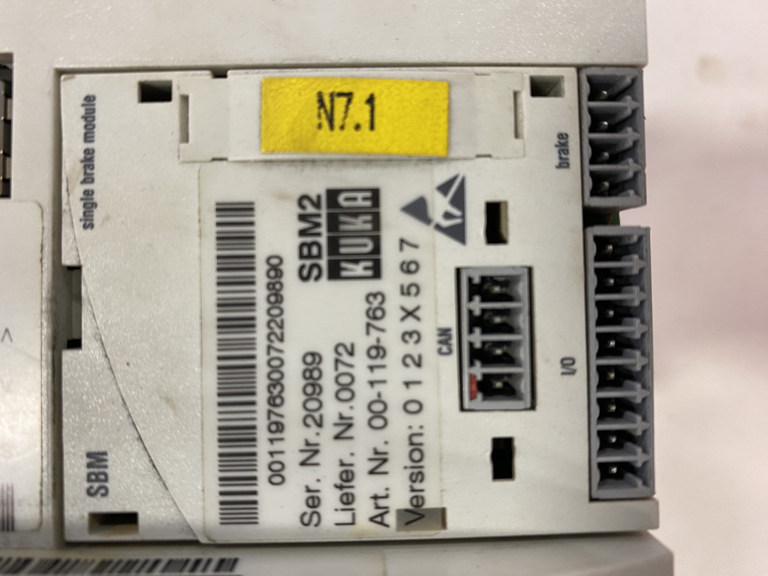 KUKA KSD1-32 SERVO DRIVE USED 1