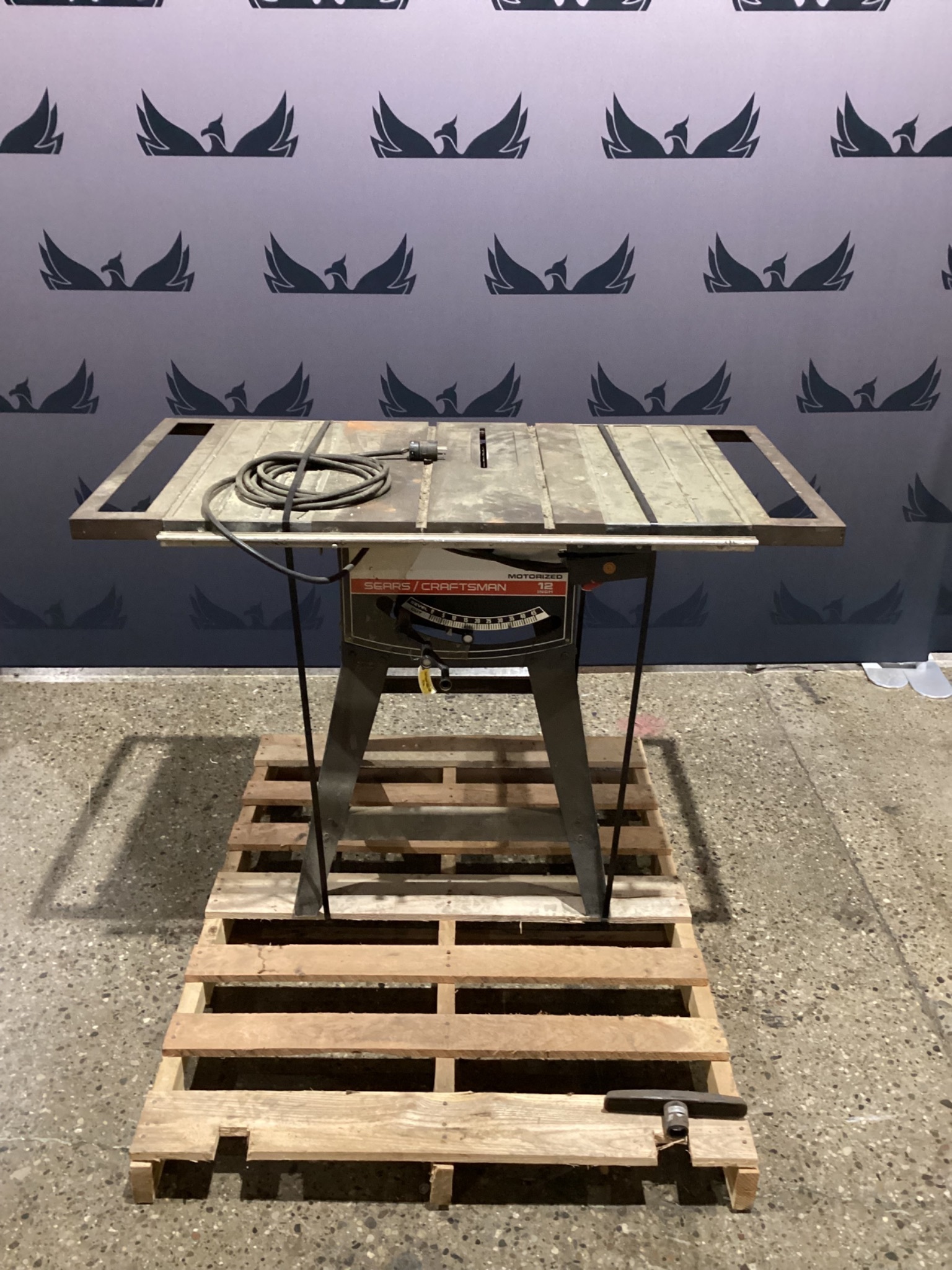 CRAFTSMAN 113-299130 Vintage 12" Electric Table Saw USED 2