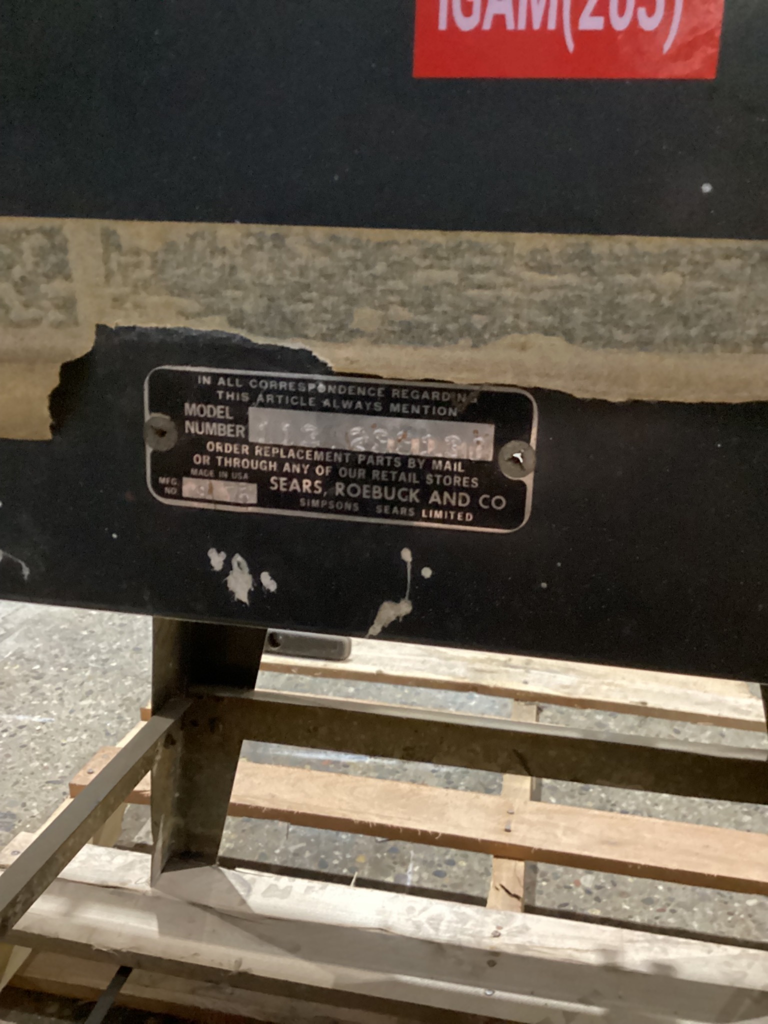 CRAFTSMAN 113-299130 Vintage 12" Electric Table Saw USED 8