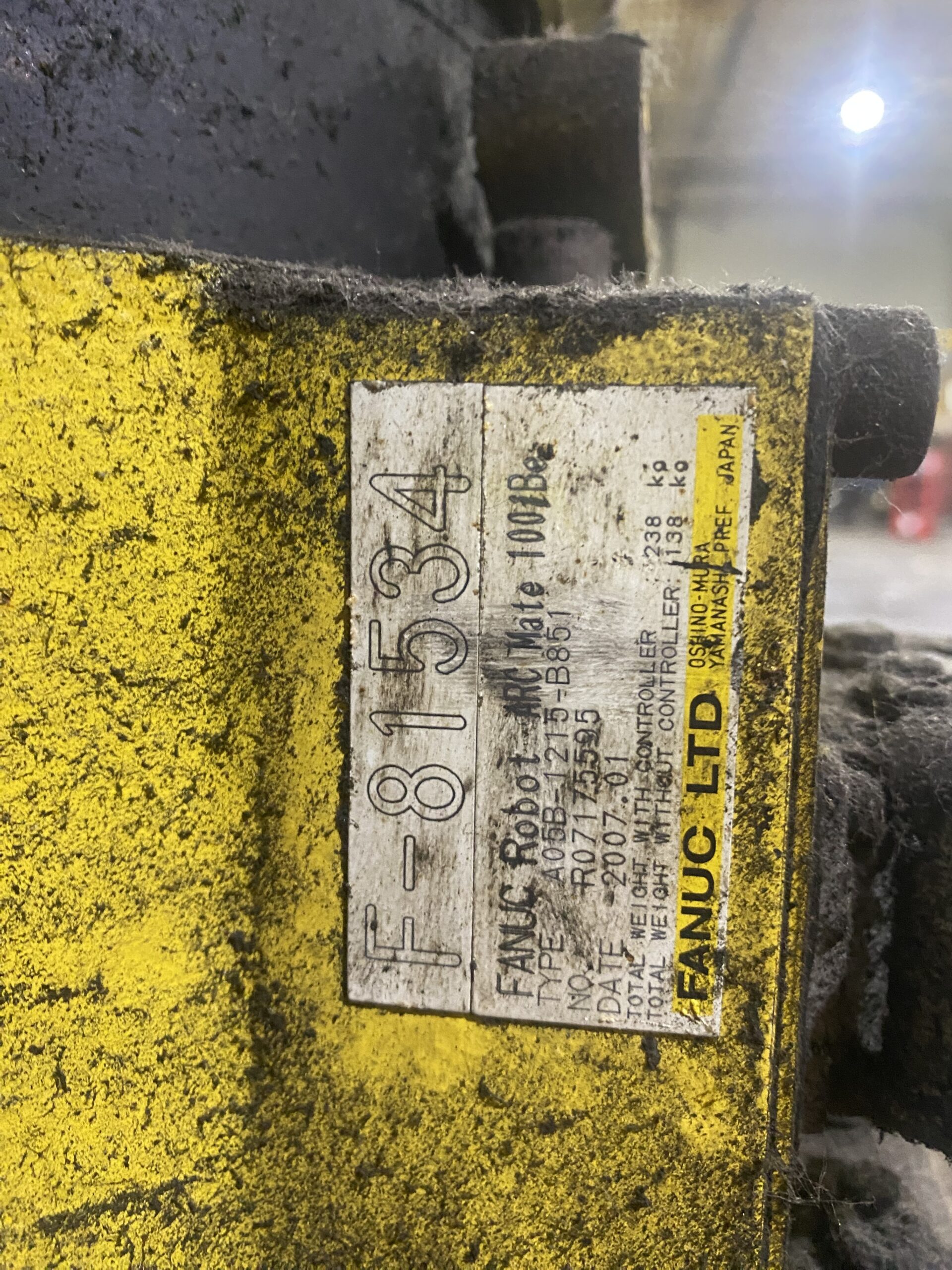 FANUC - ArcMate 100iBe w/ R-J3iC Controls PARTS ONLY 2