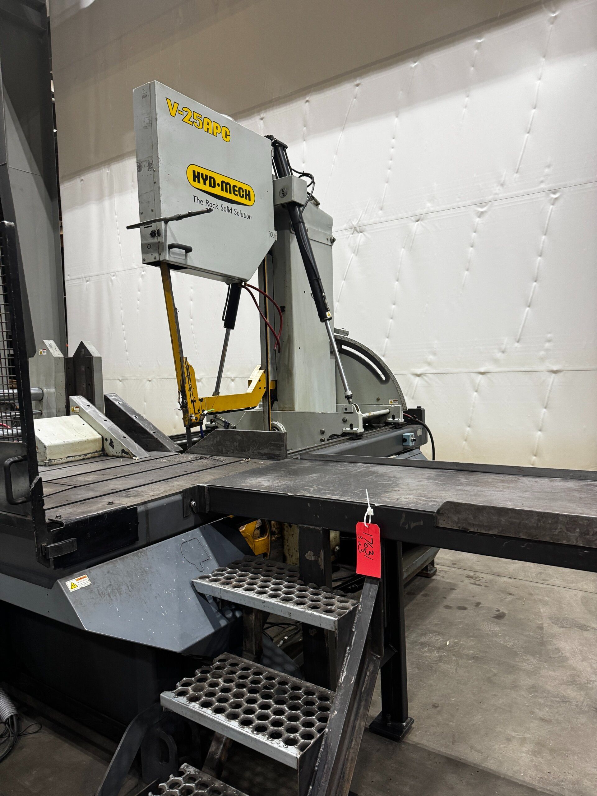 HYD-MECH V25APC AUTOMATIC VERTICAL TILT FRAME SAW 1