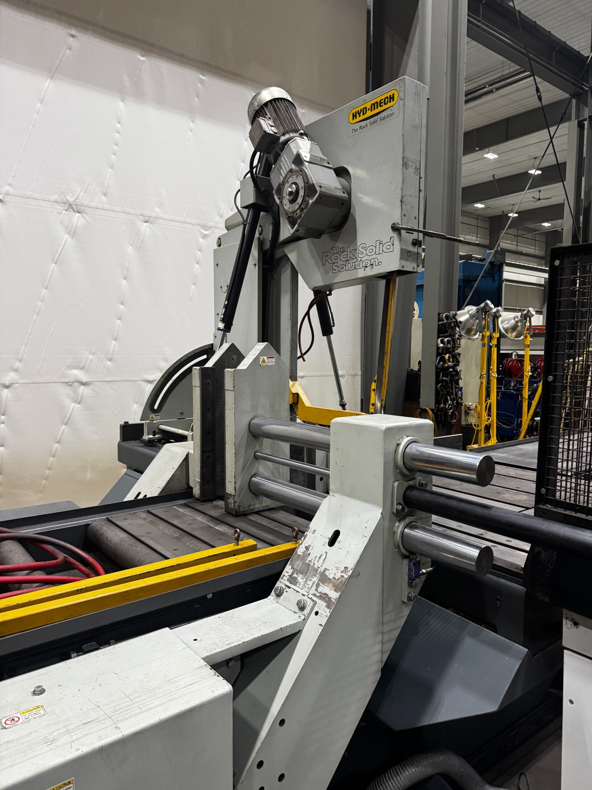 HYD-MECH V25APC AUTOMATIC VERTICAL TILT FRAME SAW 4
