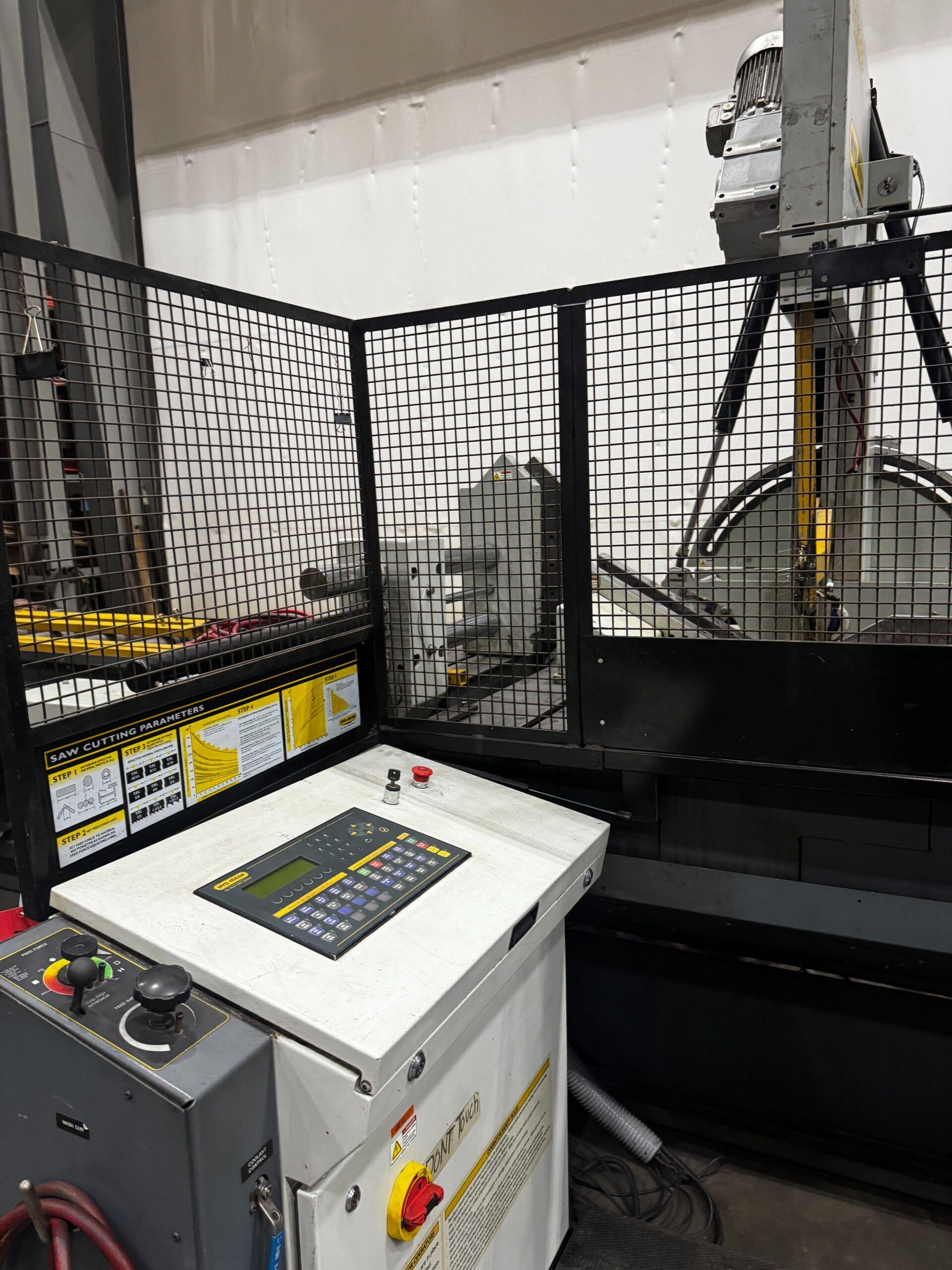 HYD-MECH V25APC AUTOMATIC VERTICAL TILT FRAME SAW 6