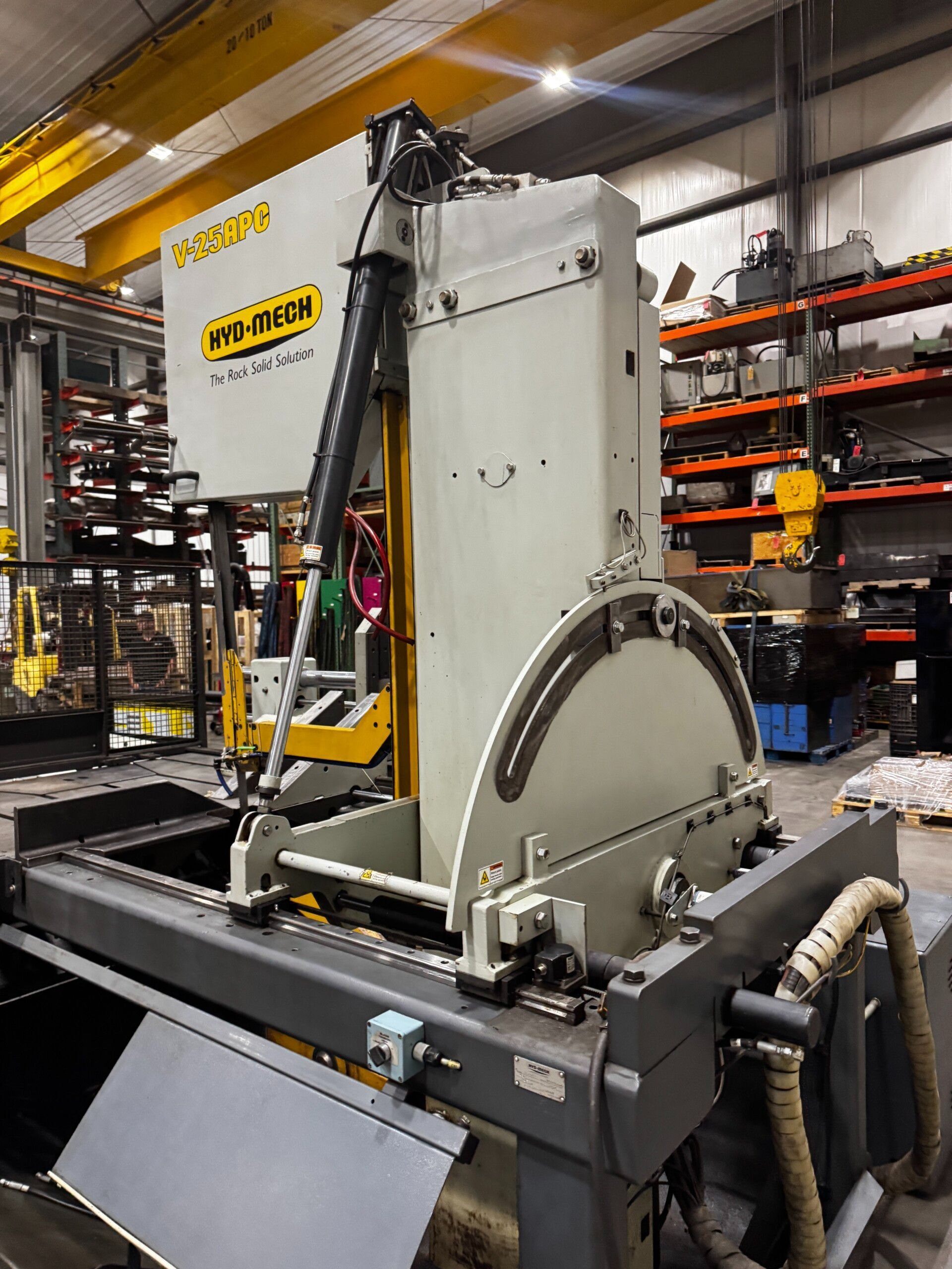 HYD-MECH V25APC AUTOMATIC VERTICAL TILT FRAME SAW 10