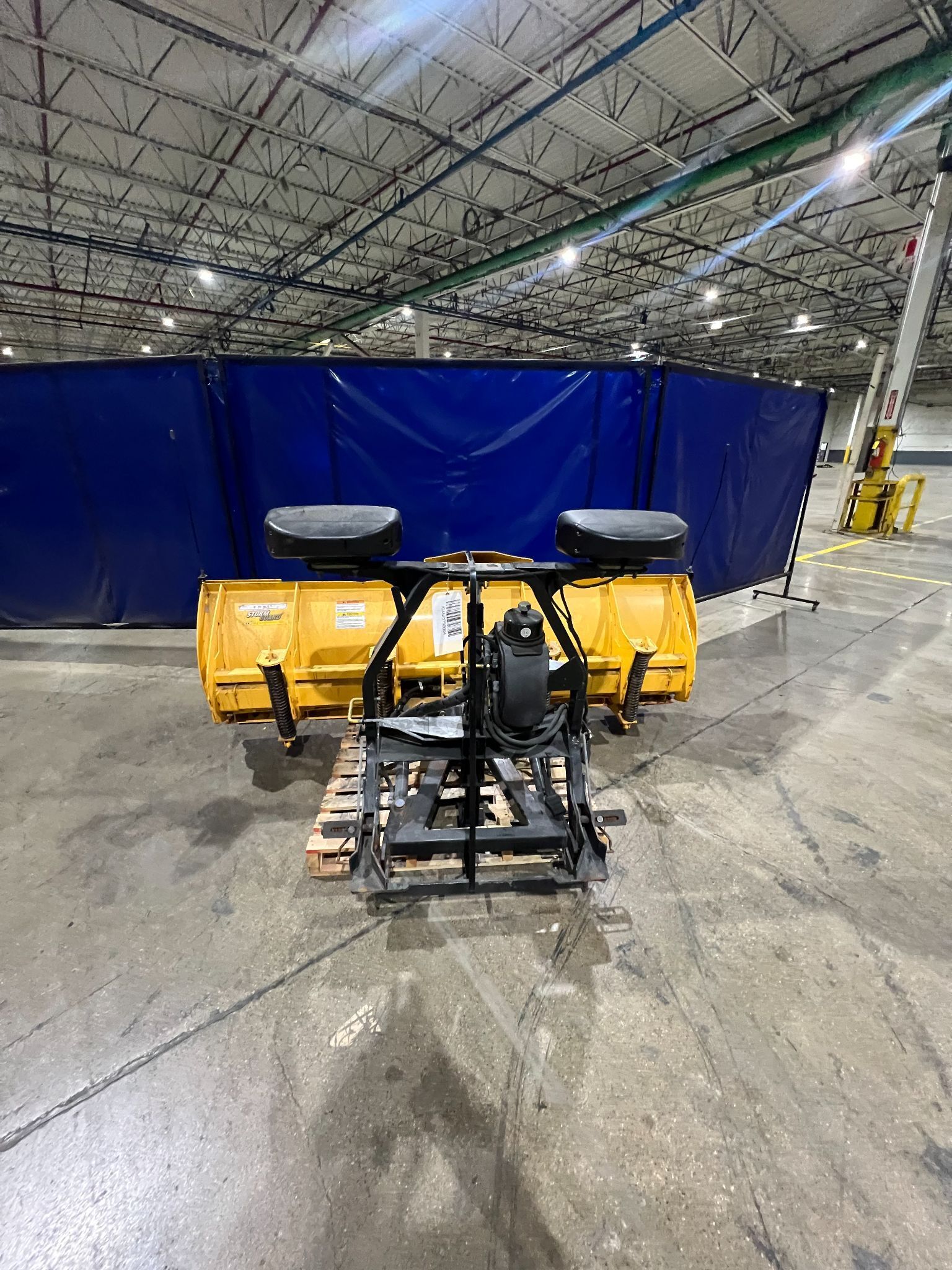 STORM GUARD 8"-10" EXPANDABLE XLS WINGED PLOW USED 3