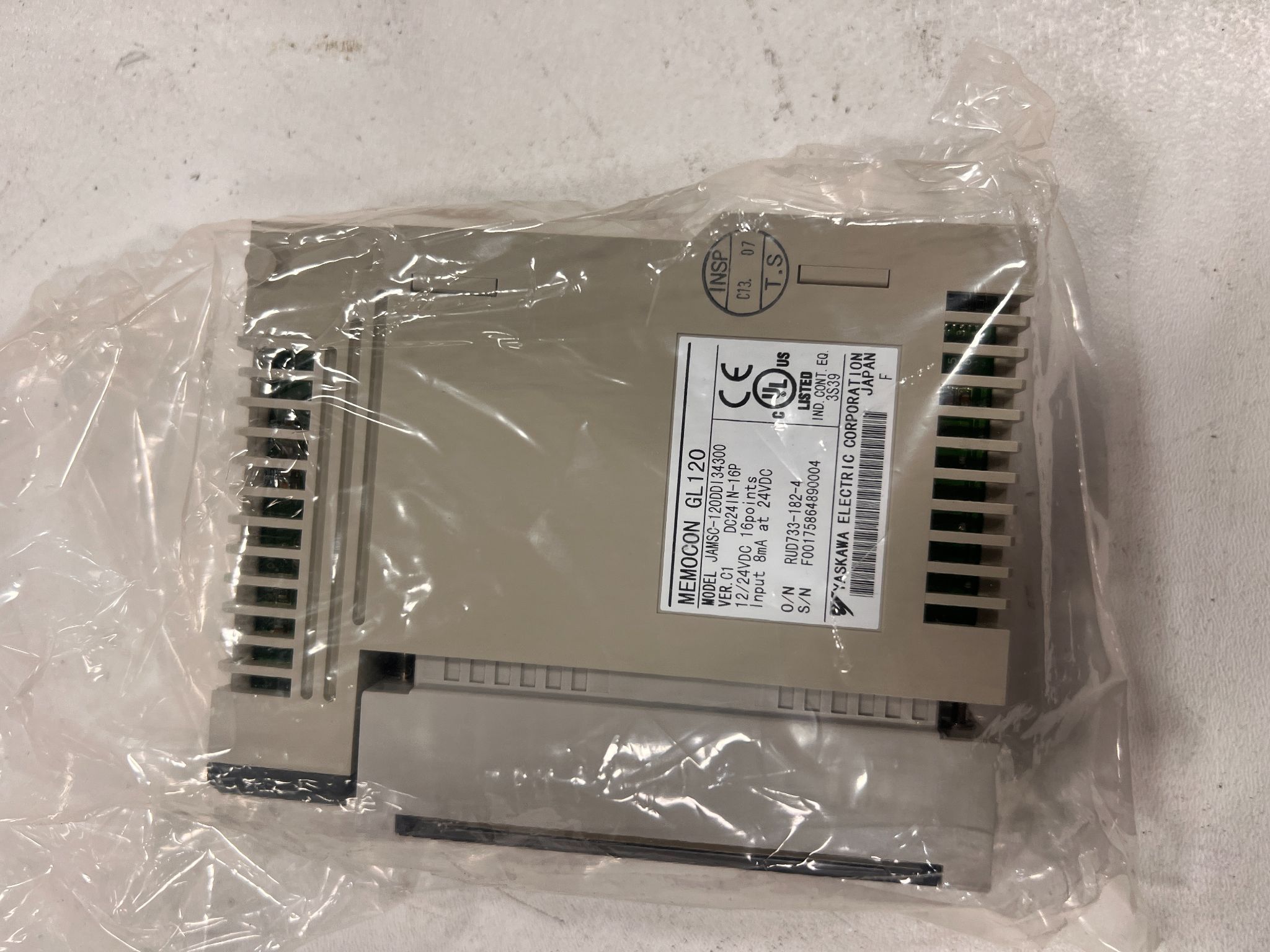 YASKAWA JAMSC-120CRR13100 I/O MODULE NEW WITH BOX 0