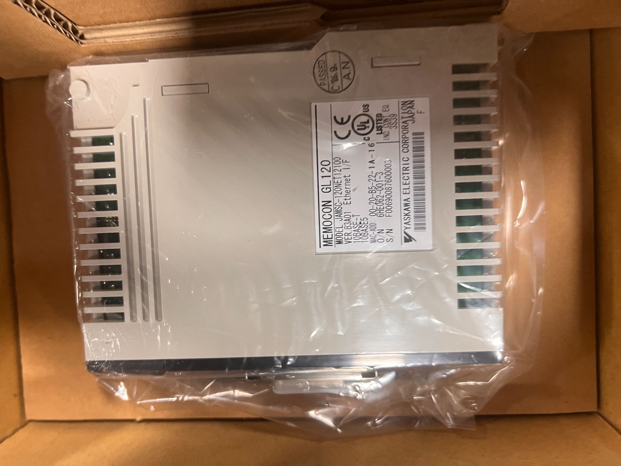 YASKAWA JAMSC-120NET12100 I/O MODULE NEW WITH BOX 1